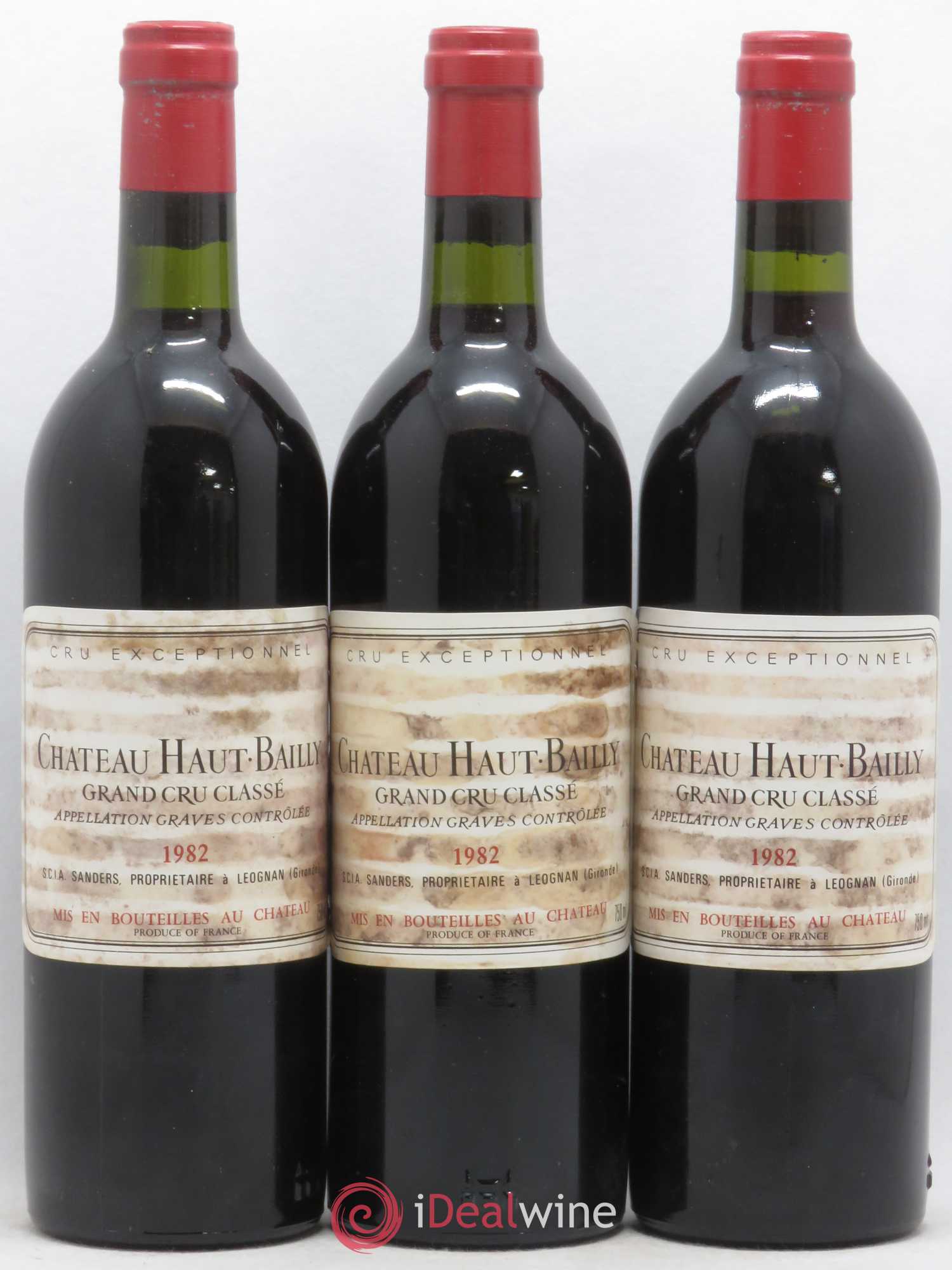 Château Haut-Bailly Cru Classé de Graves 1982 - Lot de 12 bouteilles - 4