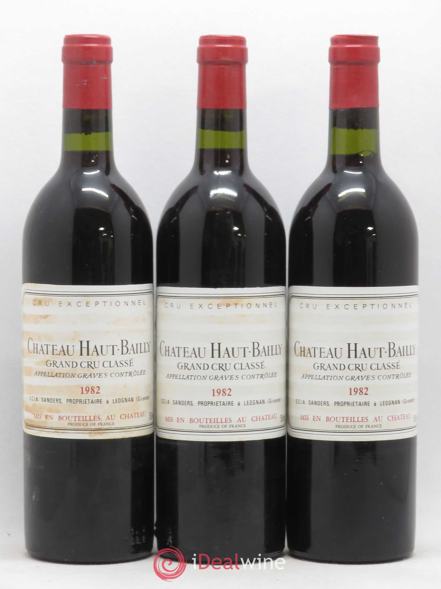 Château Haut-Bailly Cru Classé de Graves 1982 - Lot de 12 bouteilles - 3