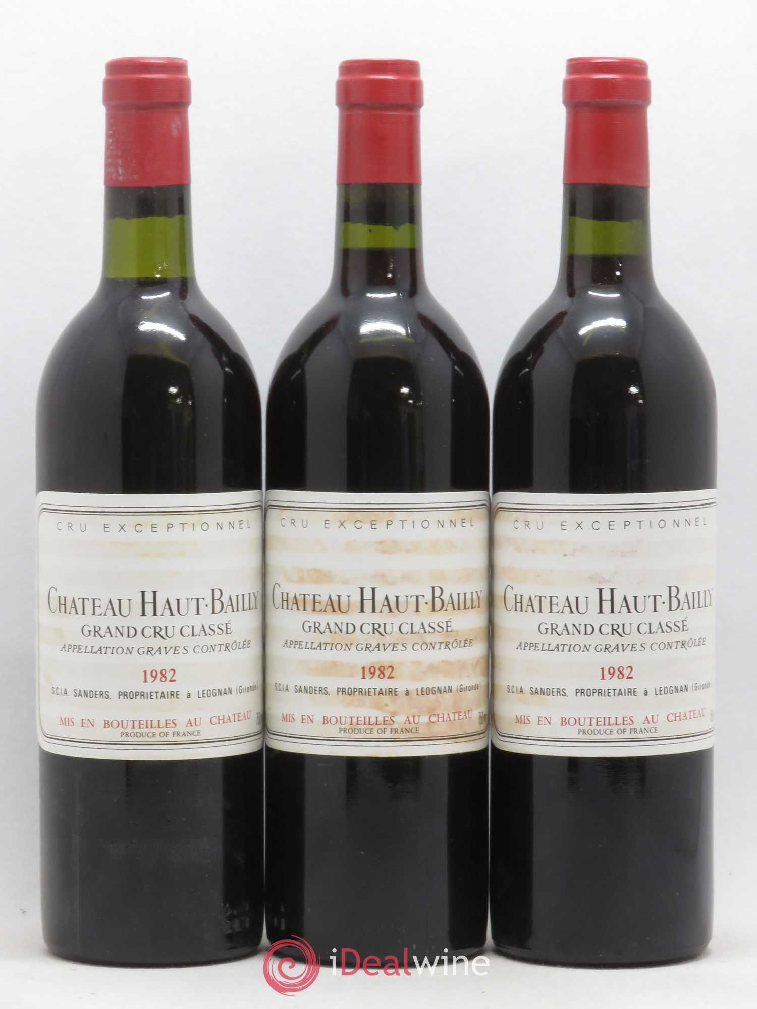 Château Haut-Bailly Cru Classé de Graves 1982 - Lot de 12 bouteilles - 4