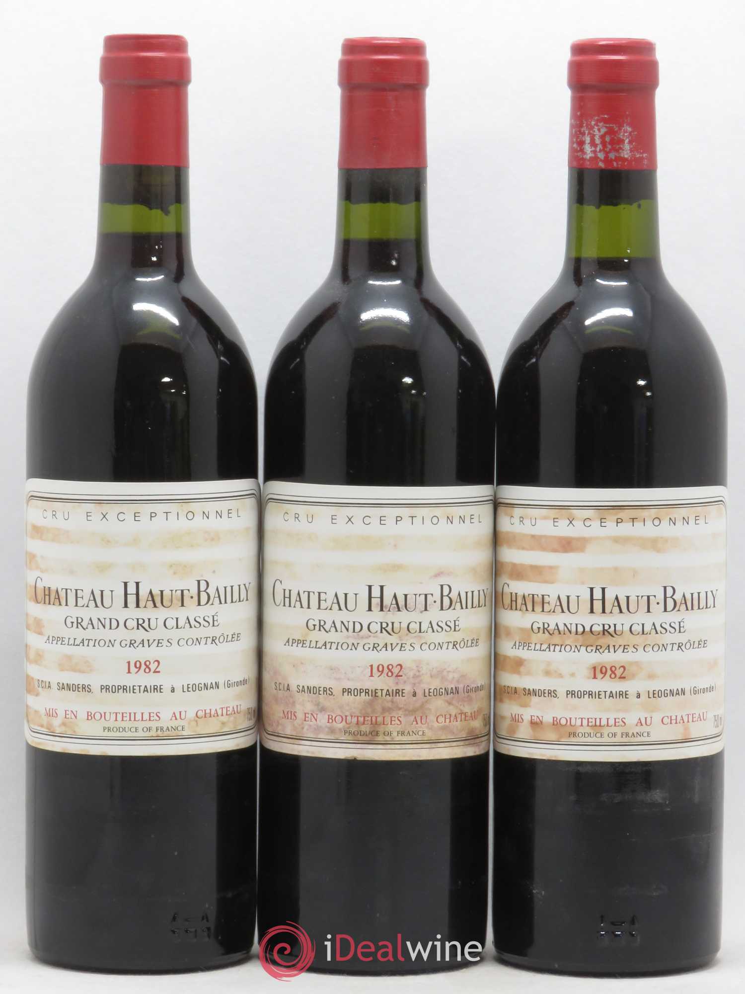 Château Haut-Bailly Cru Classé de Graves 1982 - Lot de 12 bouteilles - 2