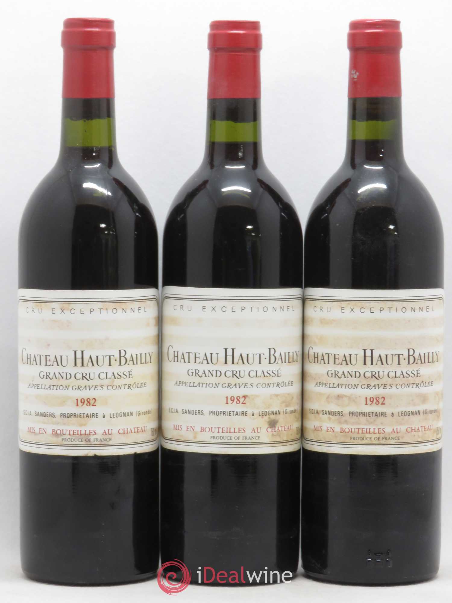 Château Haut-Bailly Cru Classé de Graves 1982 - Lot de 12 bouteilles - 3