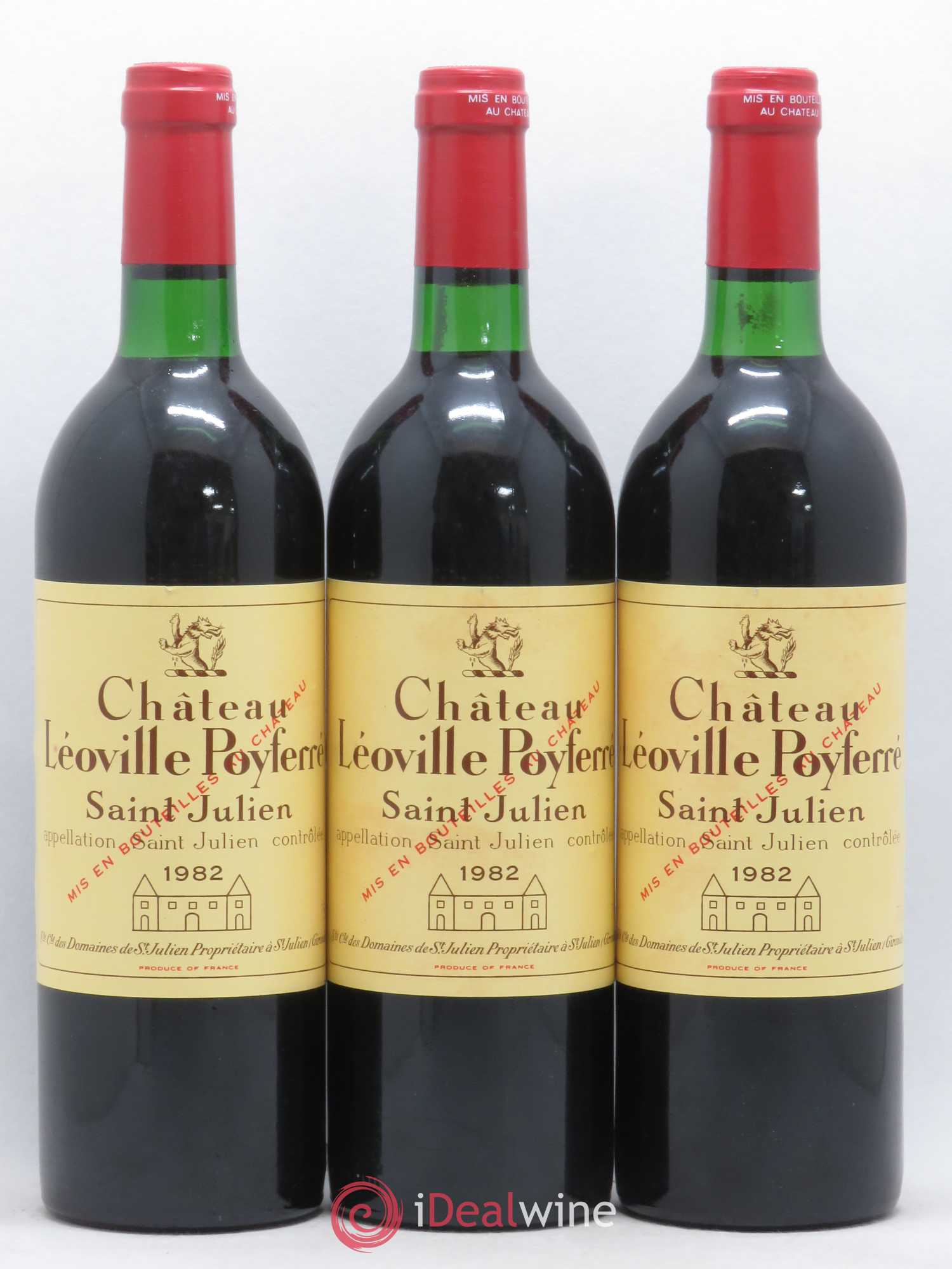 Château Léoville Poyferré 2ème Grand Cru Classé 1982 - Lot de 12 bouteilles - 2