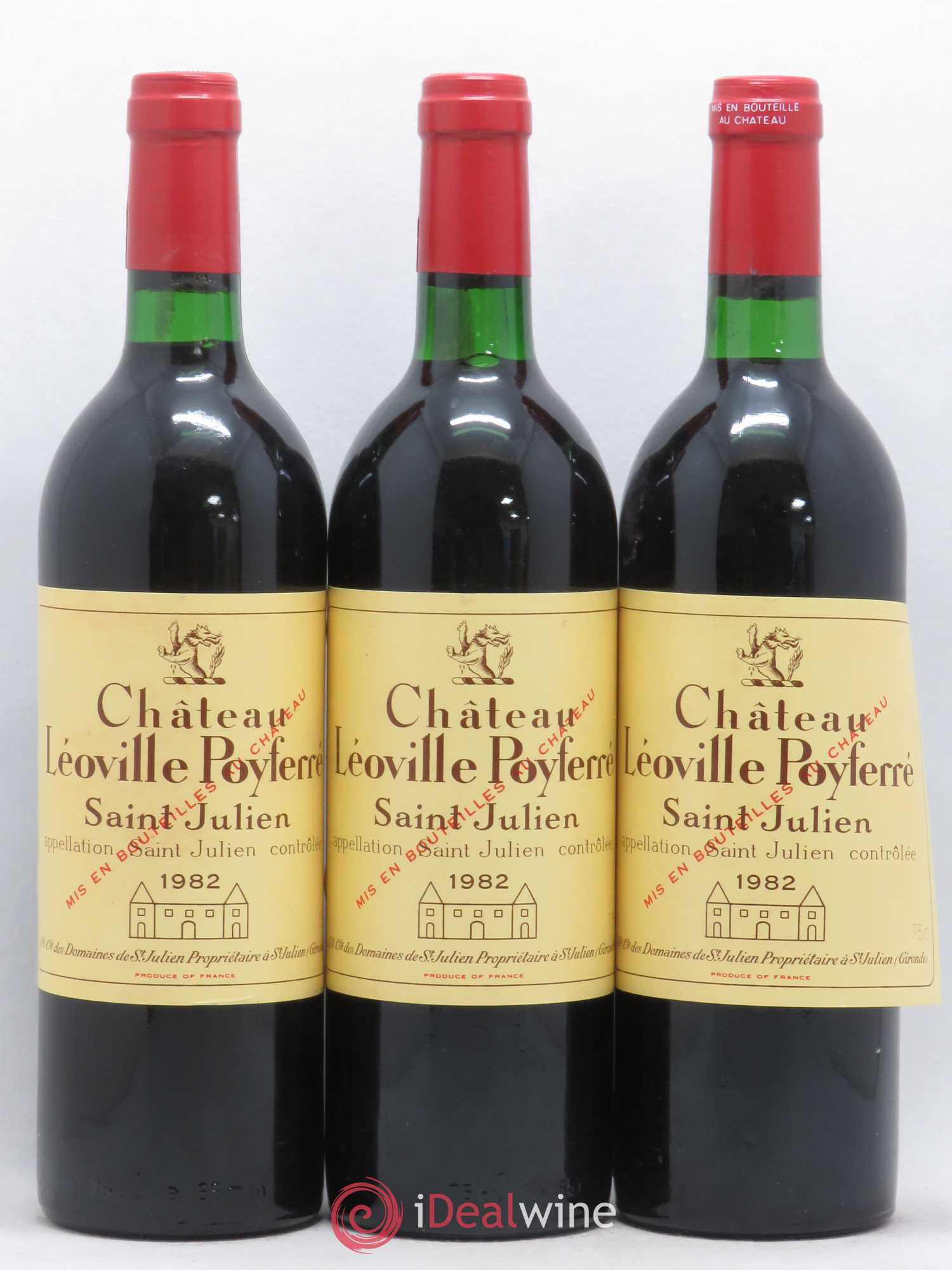 Château Léoville Poyferré 2ème Grand Cru Classé 1982 - Lot de 12 bouteilles - 4