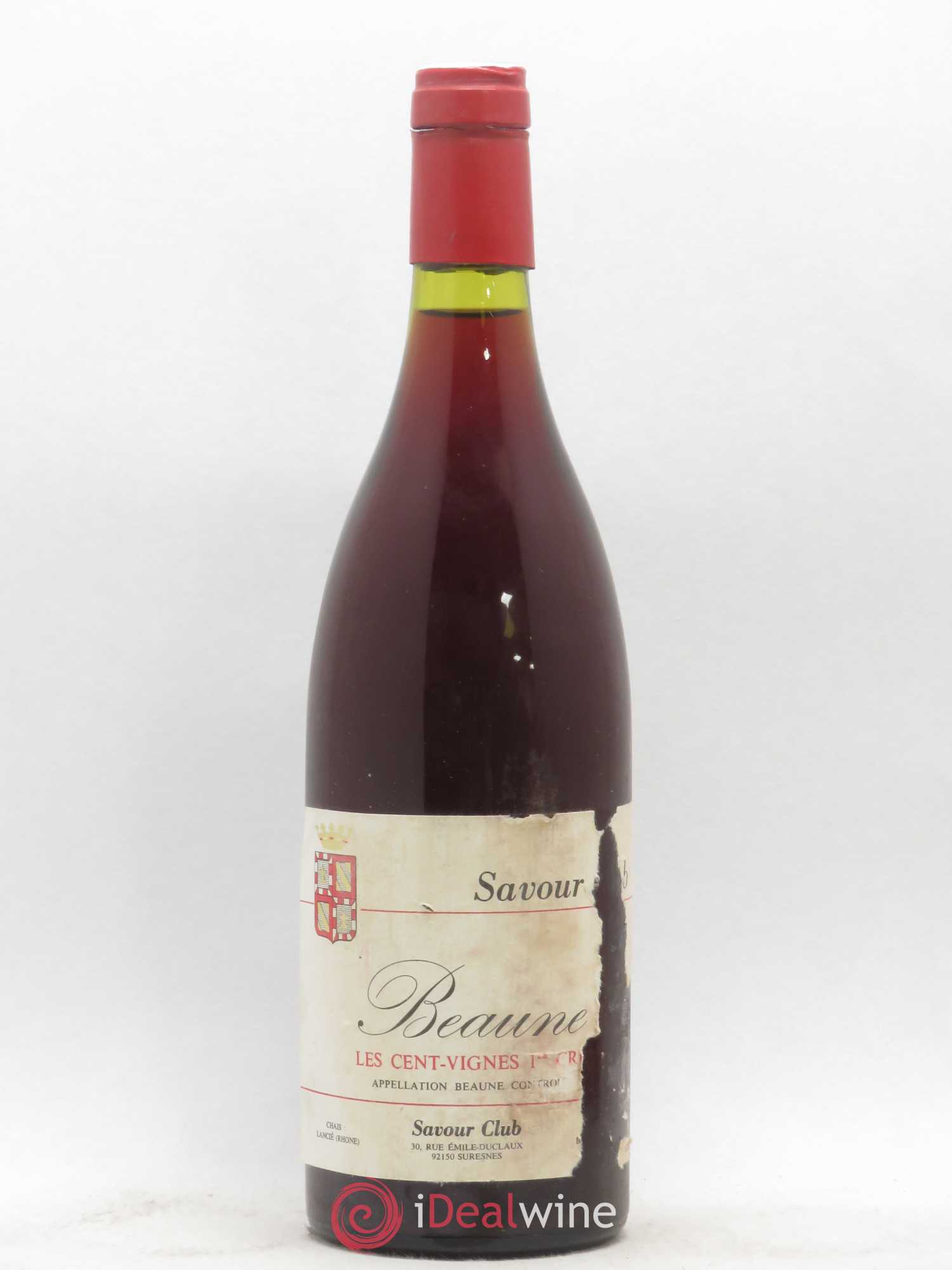 Beaune 1er Cru Savour Club Les Cents-Vignes - Posten von 1 Flasche - 0