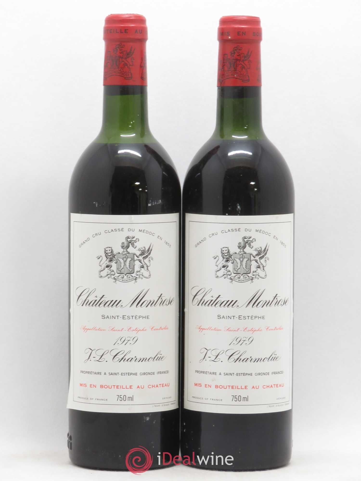 Château Montrose 2ème Grand Cru Classé 1979 - Lot de 2 bouteilles - 0