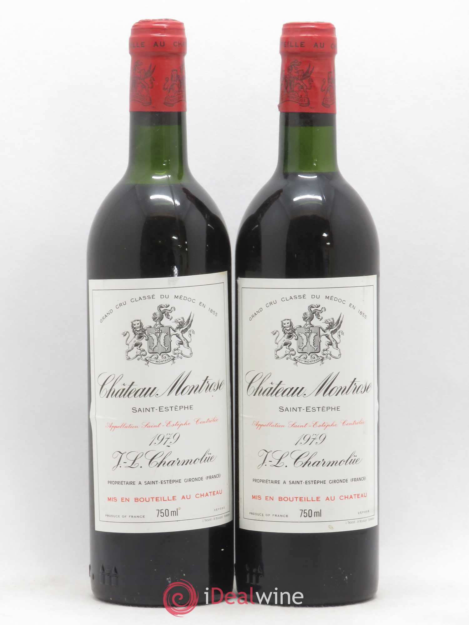 Château Montrose 2ème Grand Cru Classé 1979 - Lot de 2 bouteilles - 0