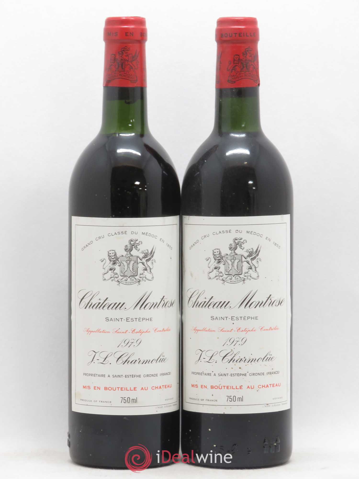 Château Montrose 2ème Grand Cru Classé 1979 - Lot de 2 bouteilles - 0