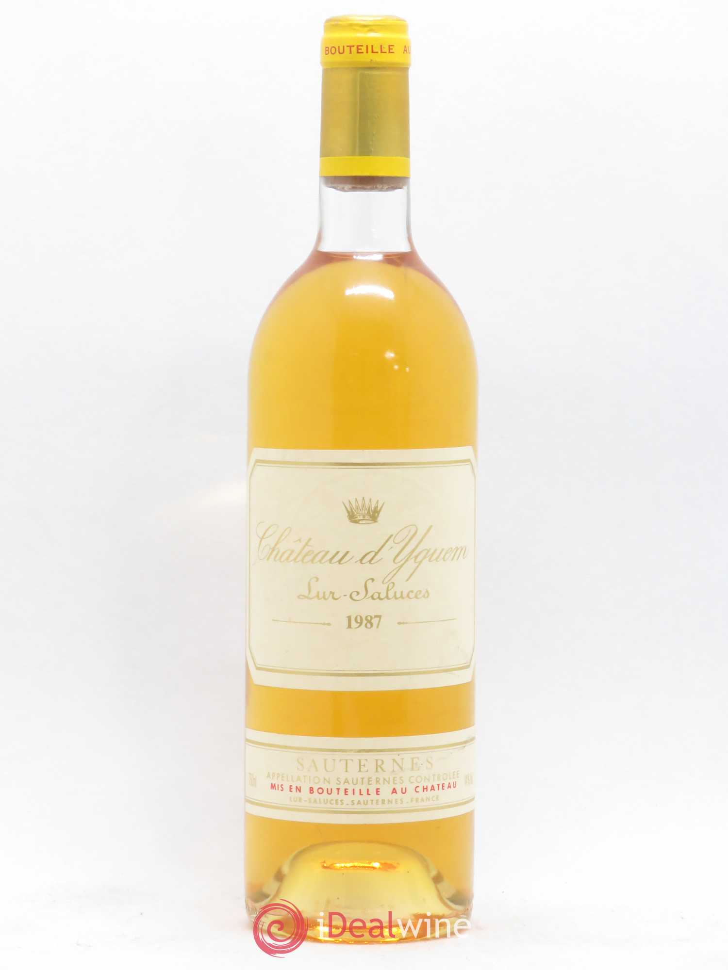 Château d' Yquem 1er Cru Classé Supérieur 1987 - Lotto di 1 bottiglia - 0