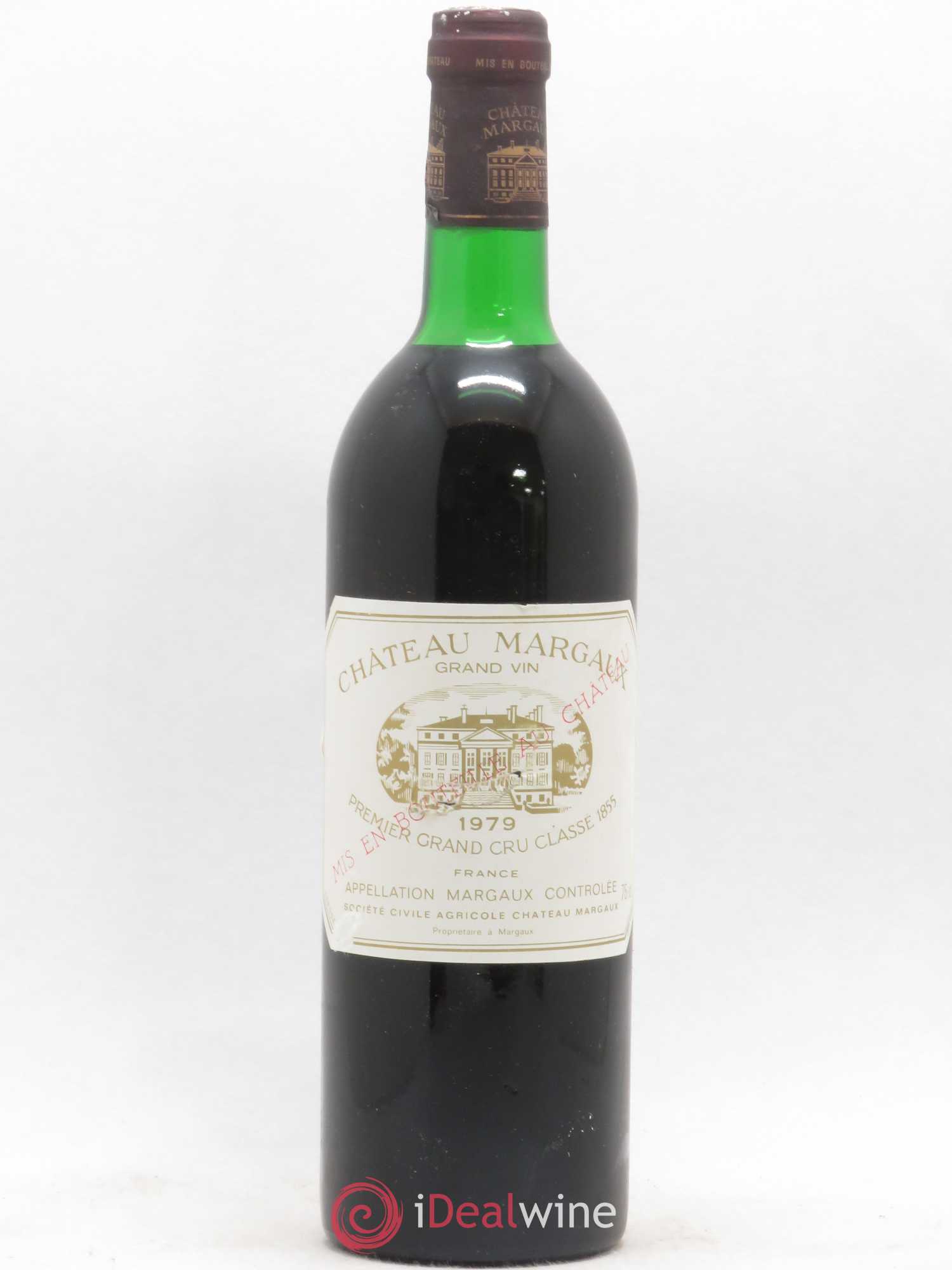 Château Margaux 1er Grand Cru Classé 1979 - Lot de 1 bouteille - 0