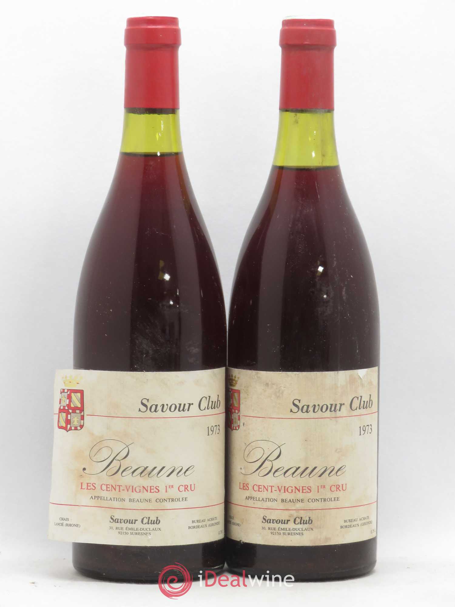 Beaune 1er Cru Les Cent Vignes 1973 - Posten von 2 Flaschen - 0