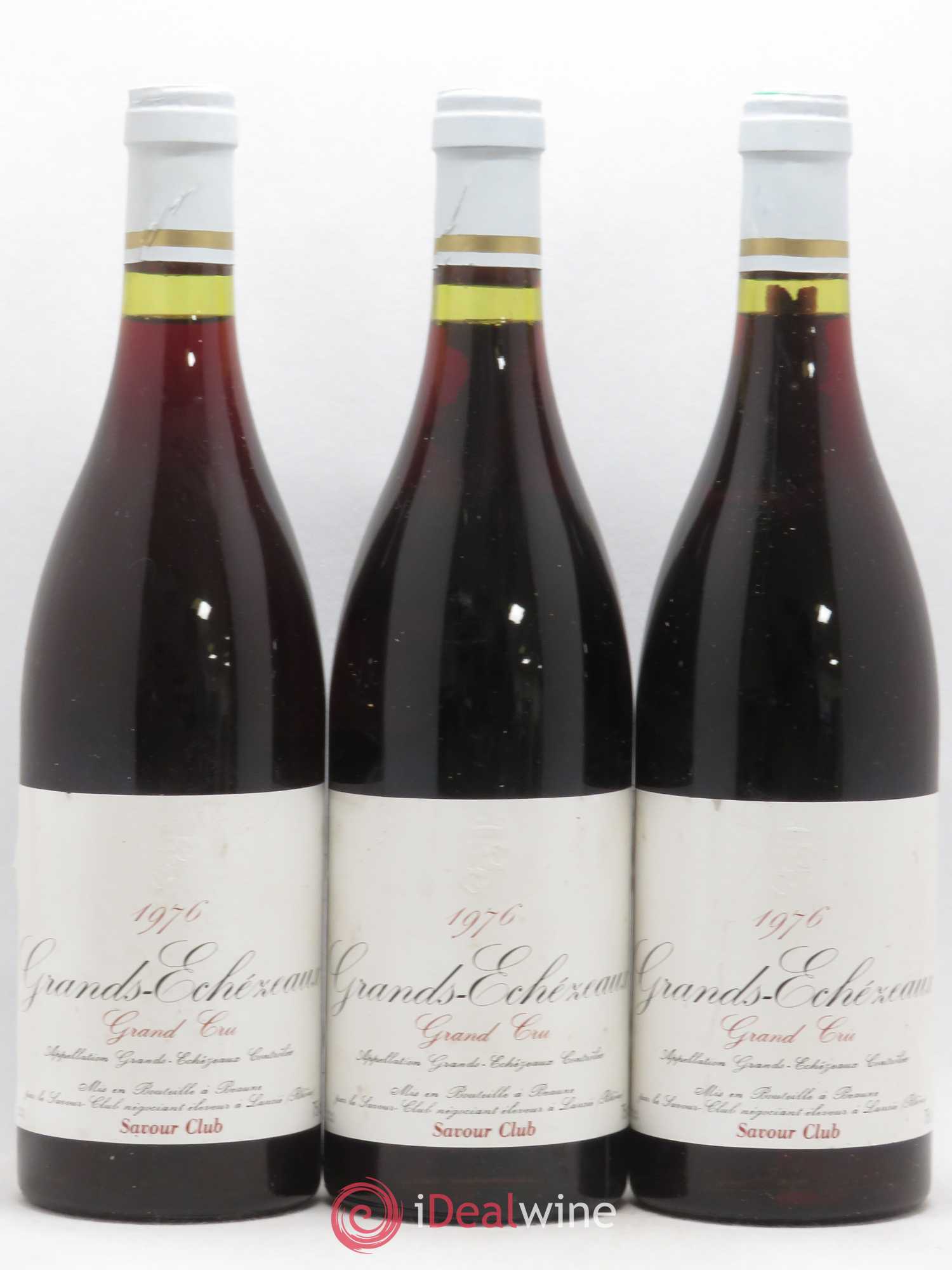 Grands-Echezeaux Grand Cru Savour Club 1976 - Lot de 3 bouteilles - 0