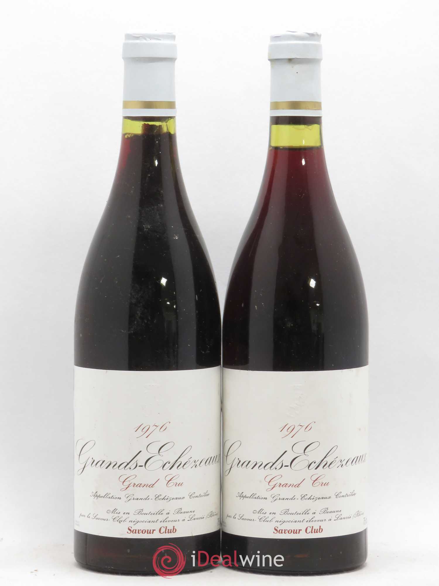 Grands-Echezeaux Grand Cru Savour Club 1976 - Lot de 2 bouteilles - 0