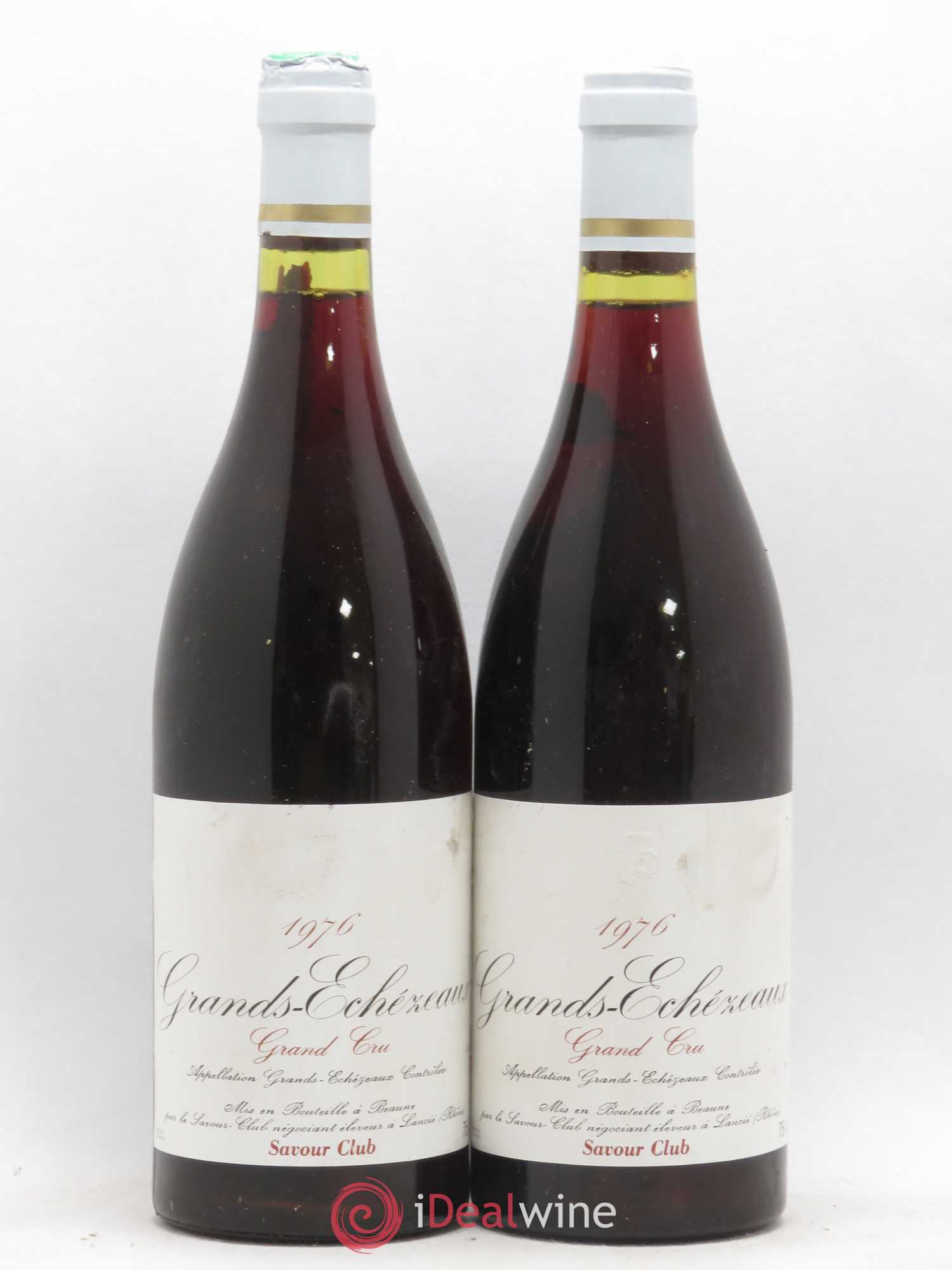 Grands-Echezeaux Grand Cru Savour Club 1976 - Lot de 2 bouteilles - 0