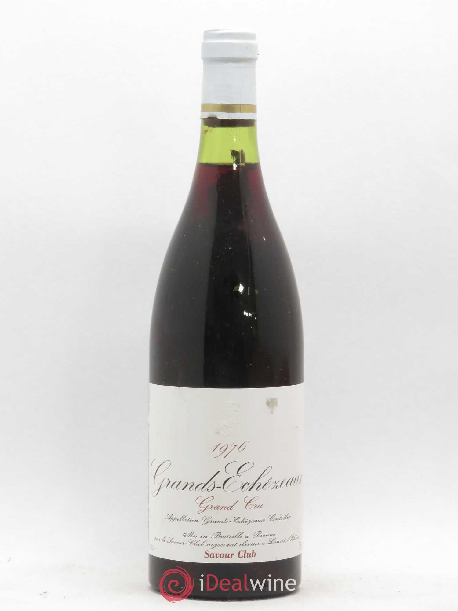 Grands-Echezeaux Grand Cru Savour Club 1976 - Lot de 1 bouteille - 0