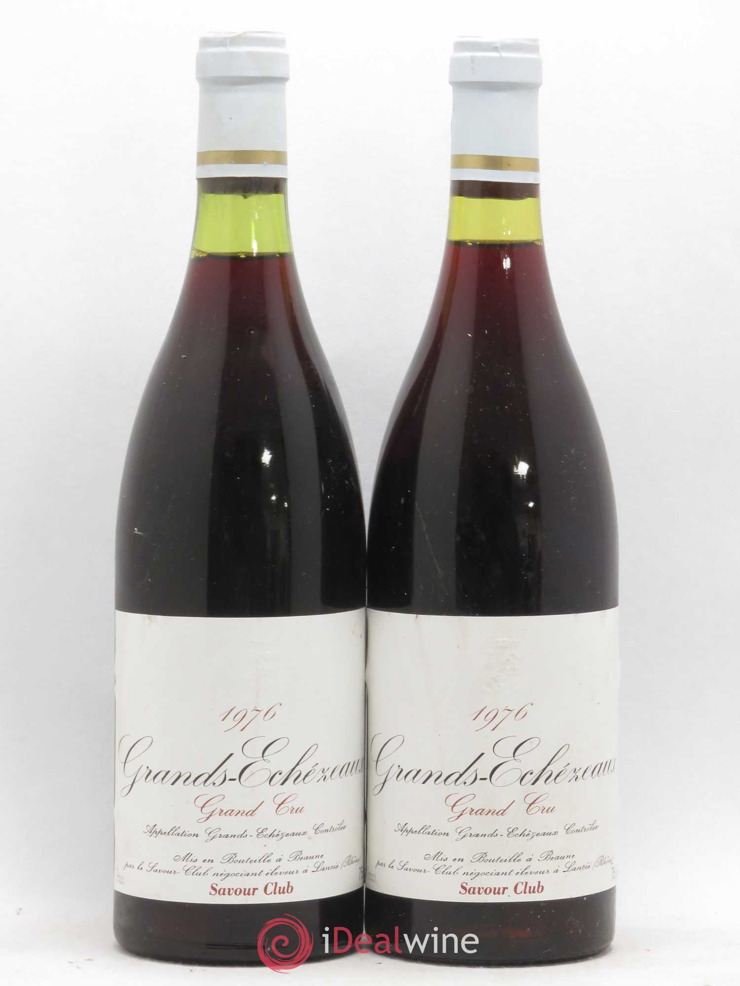 Grands-Echezeaux Grand Cru Savour Club 1976 - Lot de 2 bouteilles - 0