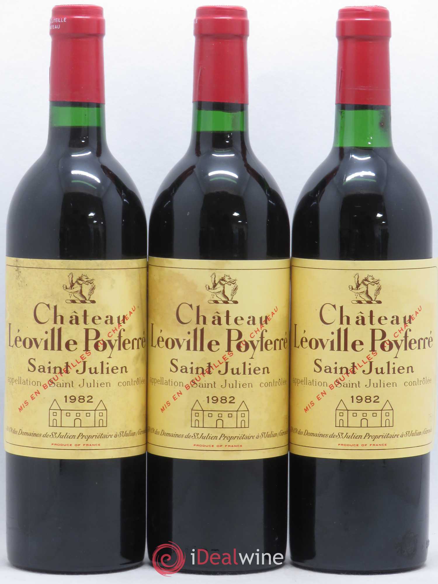 Château Léoville Poyferré 2ème Grand Cru Classé Savour Club 1982 - Lot de 12 bouteilles - 2