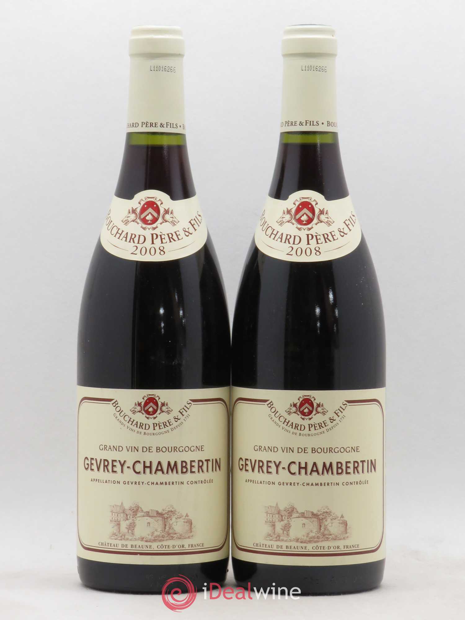 Gevrey-Chambertin Bouchard Père & Fils 2008 - Lot de 2 bouteilles - 0