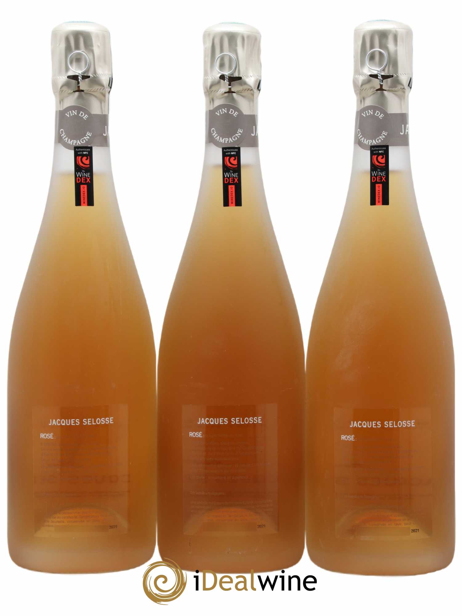 Rosé Brut Jacques Selosse - Lot de 3 bouteilles - 1