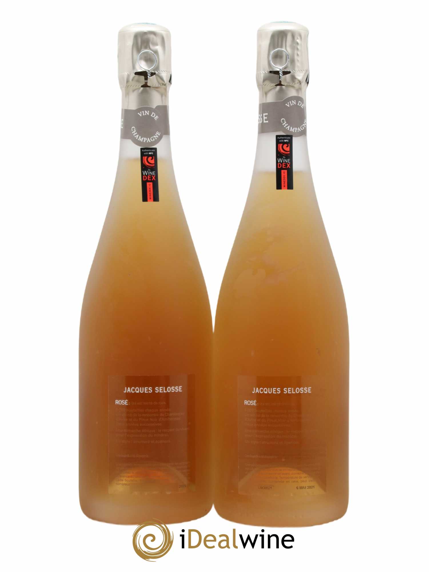 Rosé Brut Jacques Selosse - Lot de 2 bouteilles - 1