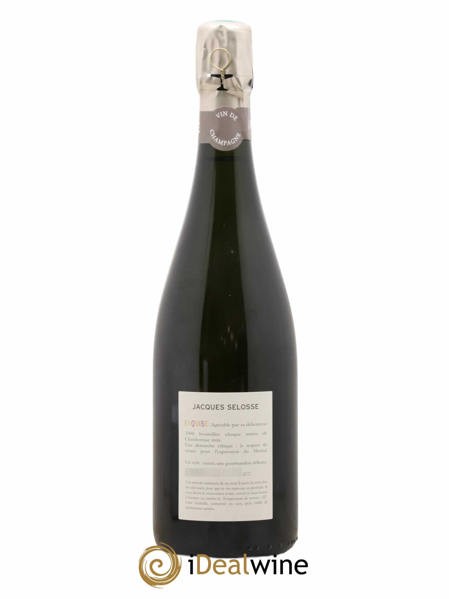 Exquise NV Jacques Selosse - Lot de 1 bouteille - 1