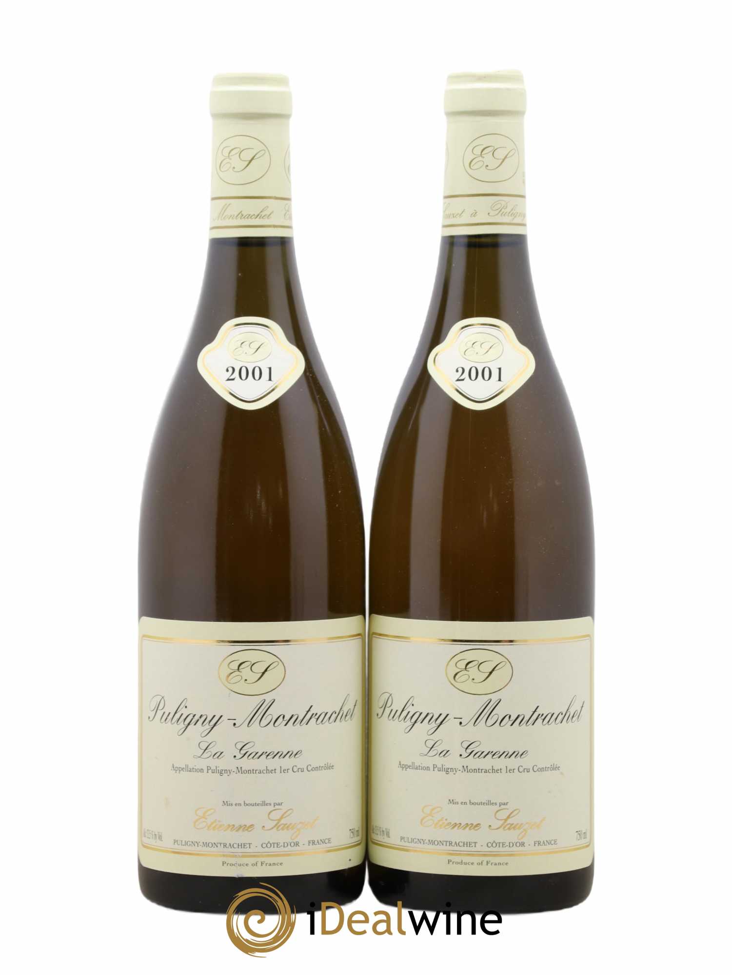 Puligny-Montrachet 1er Cru La Garenne Etienne Sauzet 2001 - Lot de 2 bouteilles - 0
