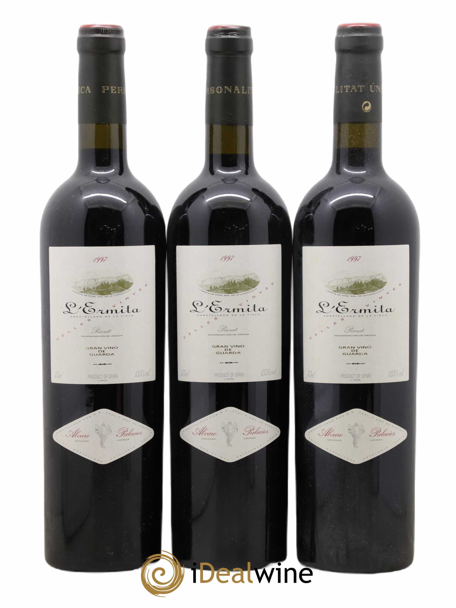 Priorat DOCa Alvaro Palacios L'Ermita Velles Vinyes 1997 - Lot de 6 bouteilles - 1