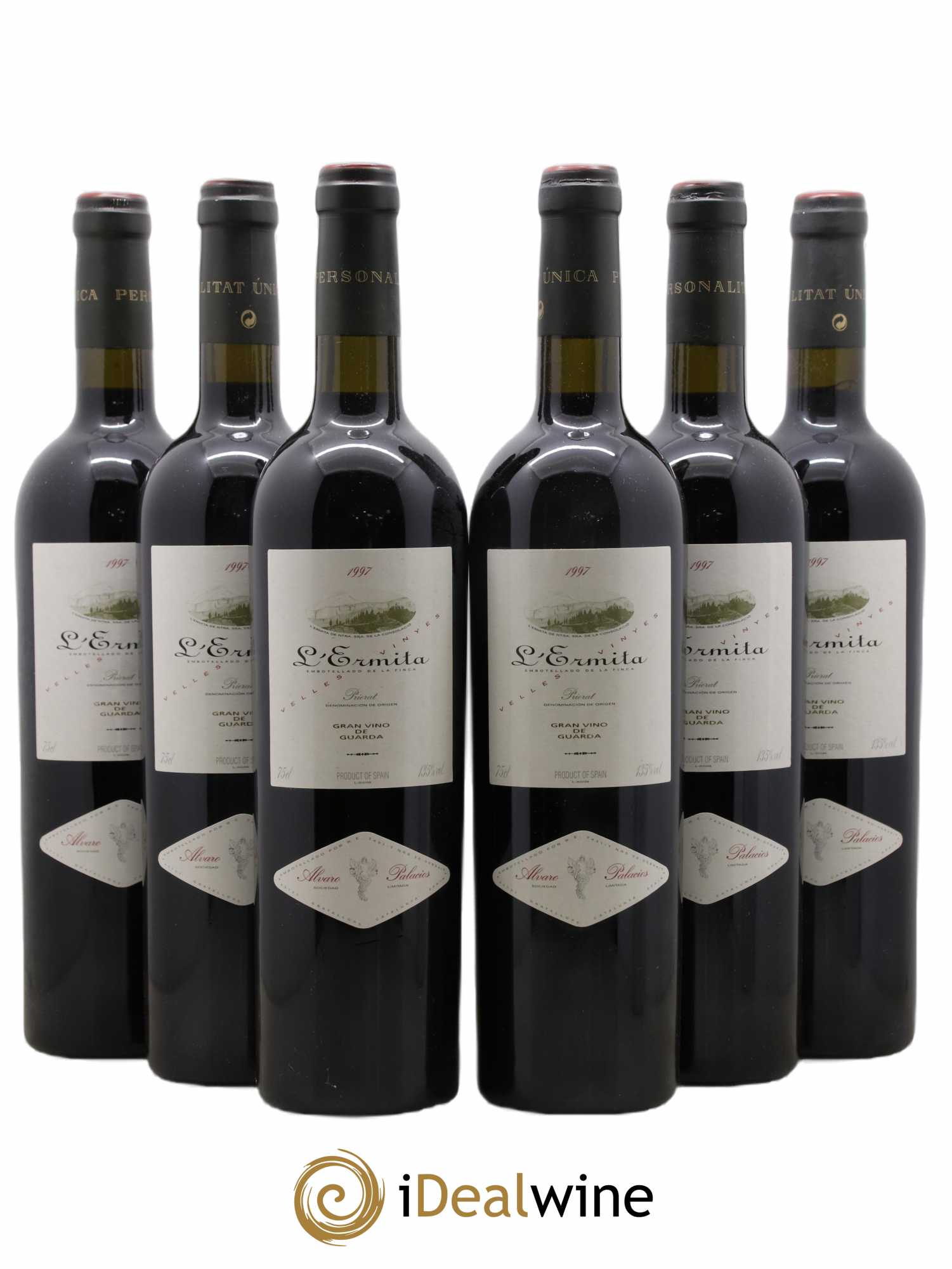 Priorat DOCa Alvaro Palacios L'Ermita Velles Vinyes 1997 - Lot de 6 bouteilles - 0