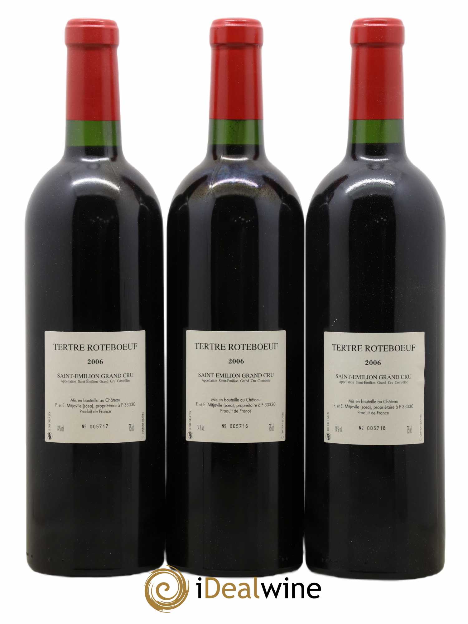 Château Tertre Roteboeuf 2006 - Lot de 6 bouteilles - 2