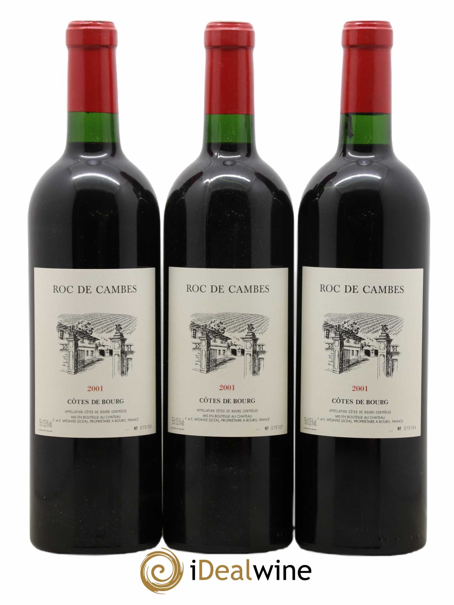Roc de Cambes 2001 - Lotto di 6 bottiglie - 1
