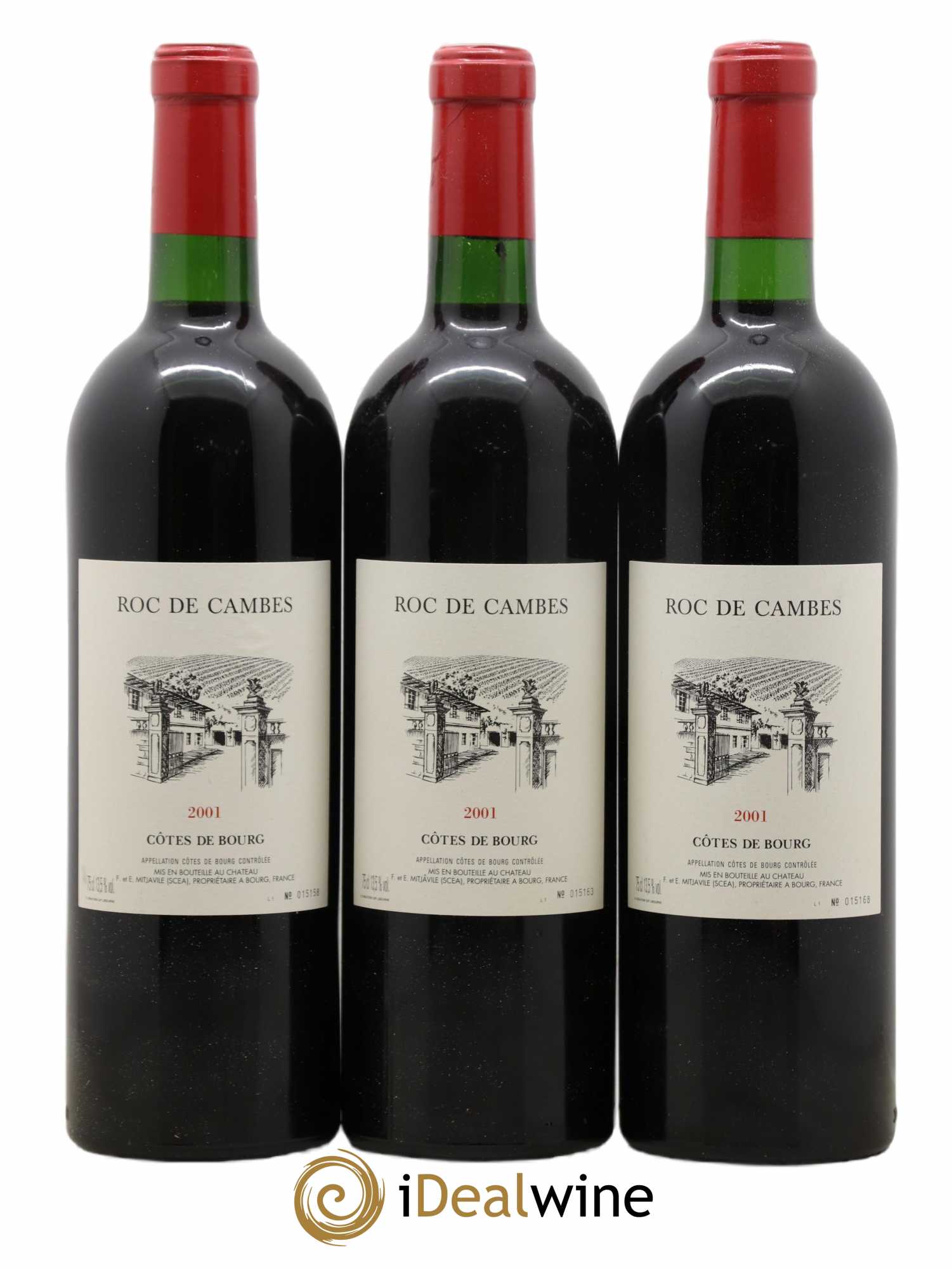Roc de Cambes 2001 - Lotto di 6 bottiglie - 2
