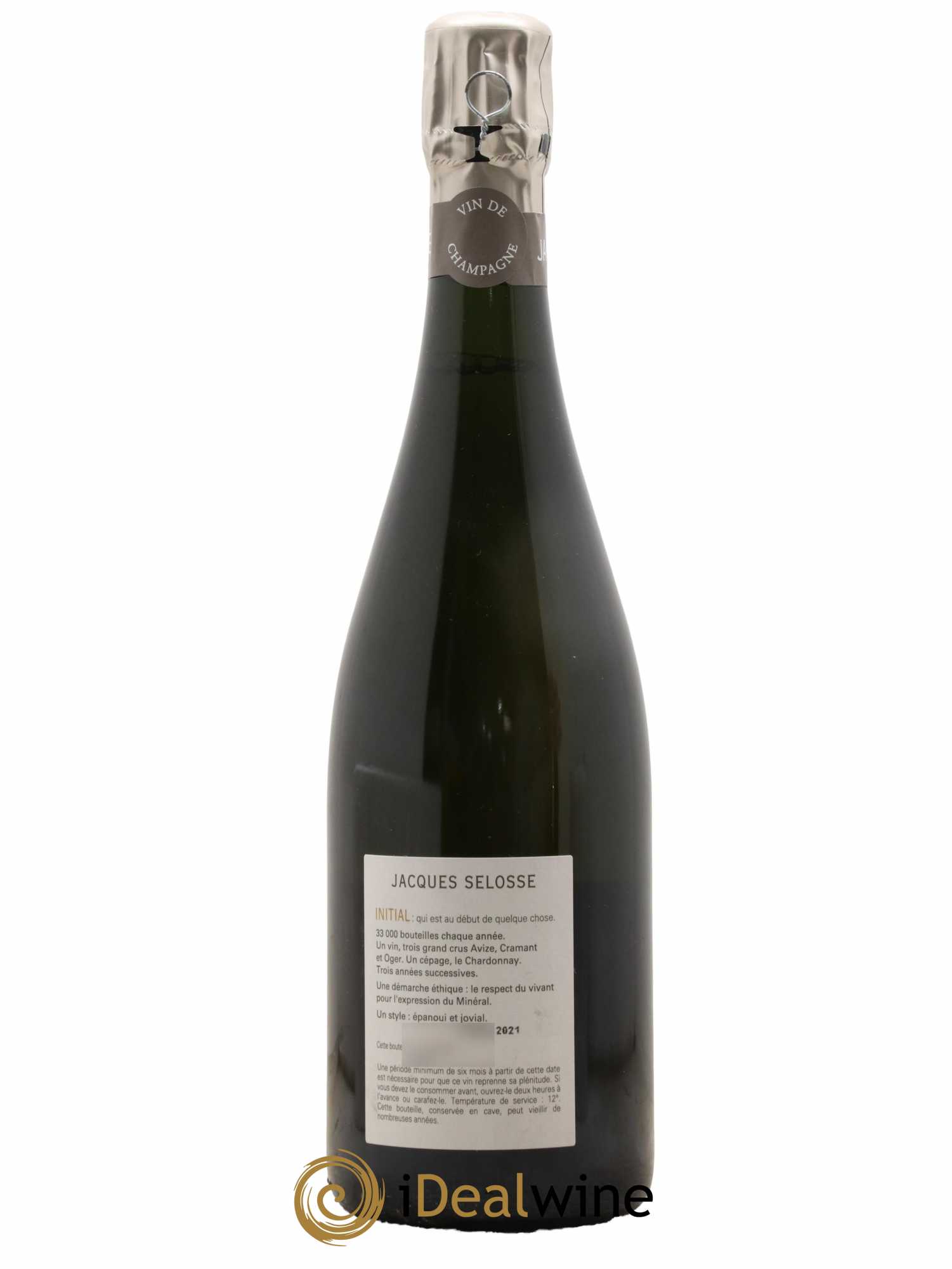 Initial Brut Jacques Selosse - Lot of 1 bottle - 1