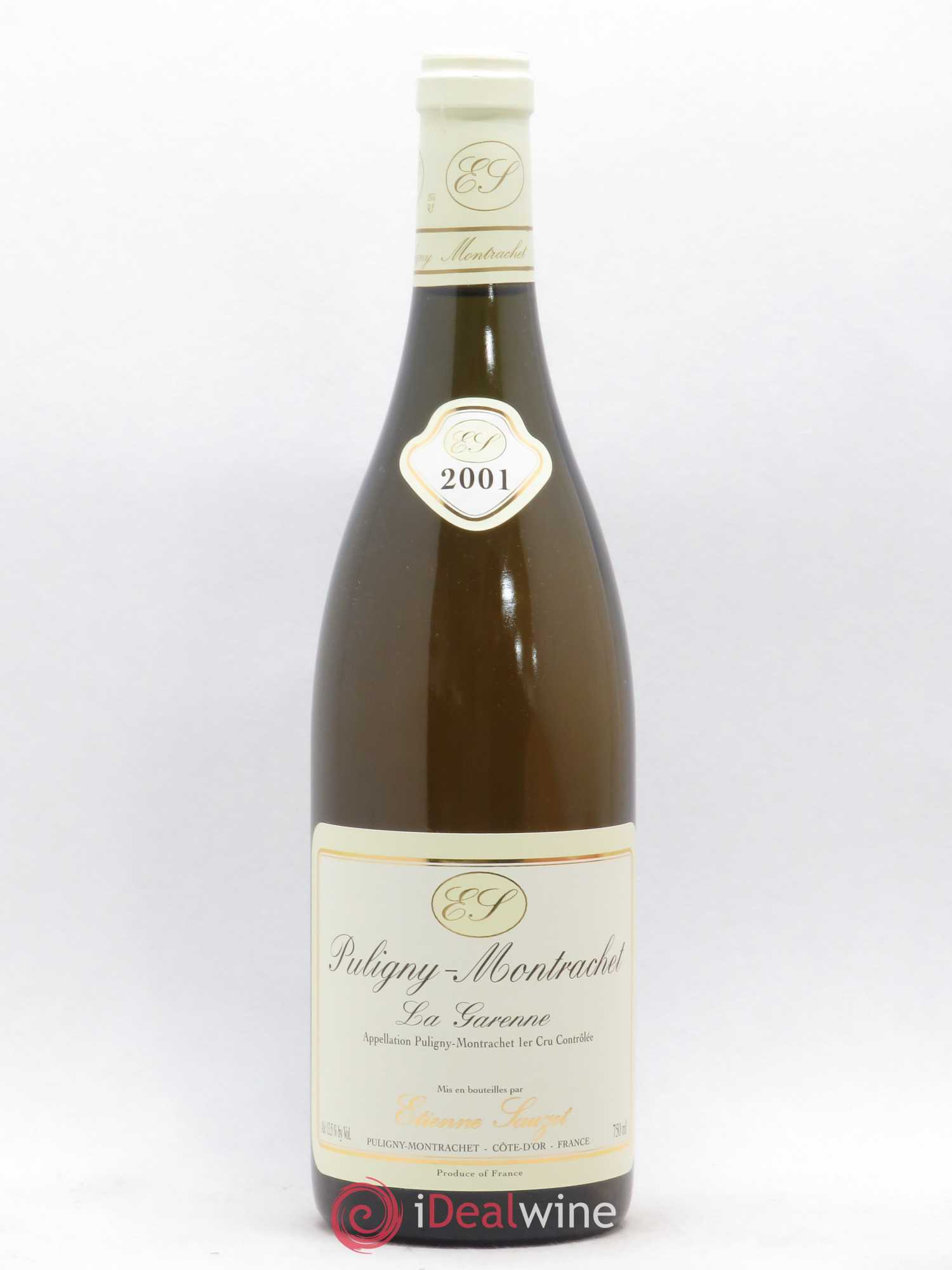 Puligny-Montrachet 1er Cru La Garenne Etienne Sauzet 2001 - Lot de 1 bouteille - 0