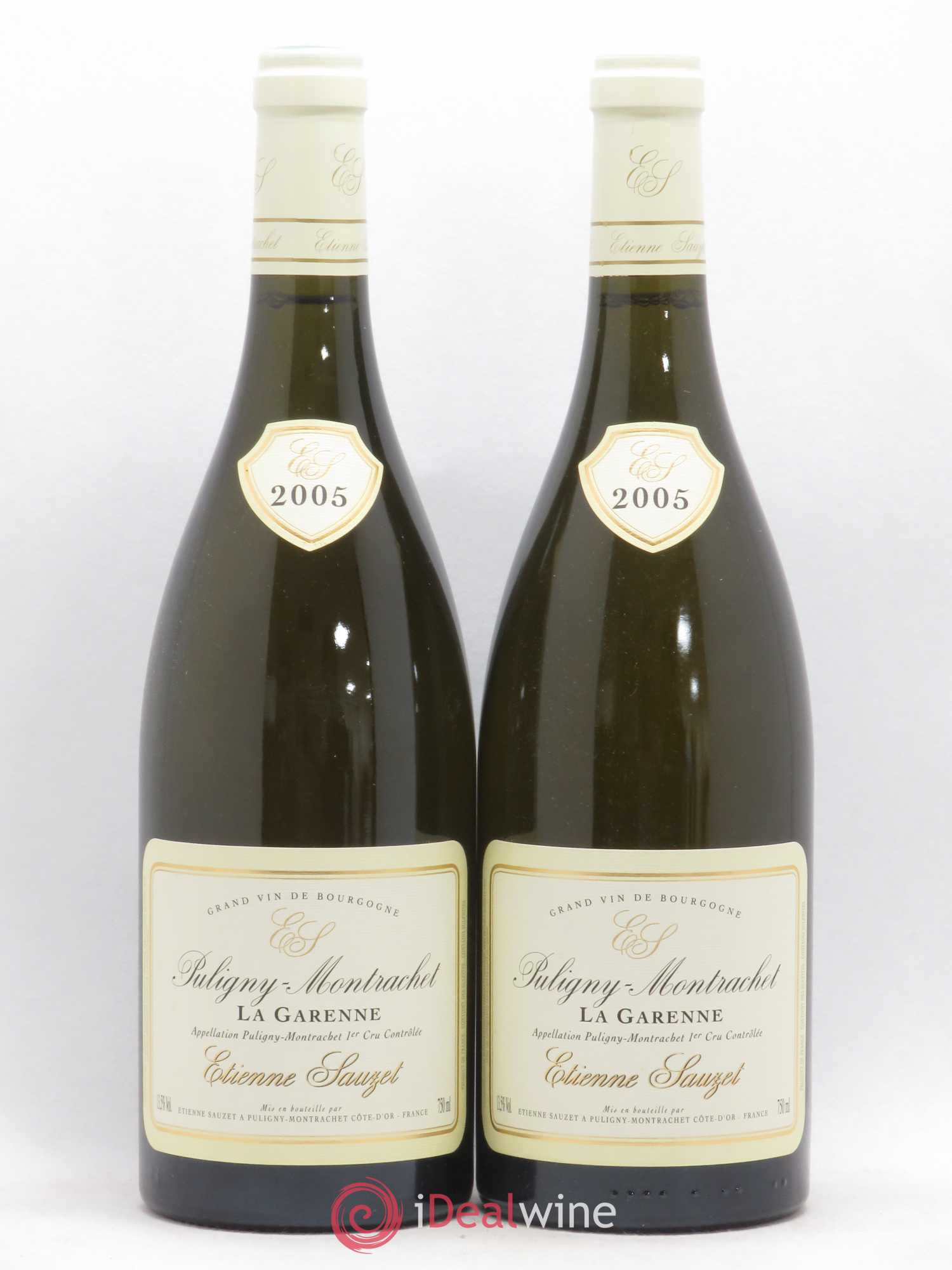 Puligny-Montrachet 1er Cru La Garenne Etienne Sauzet 2005 - Lot de 2 bouteilles - 0