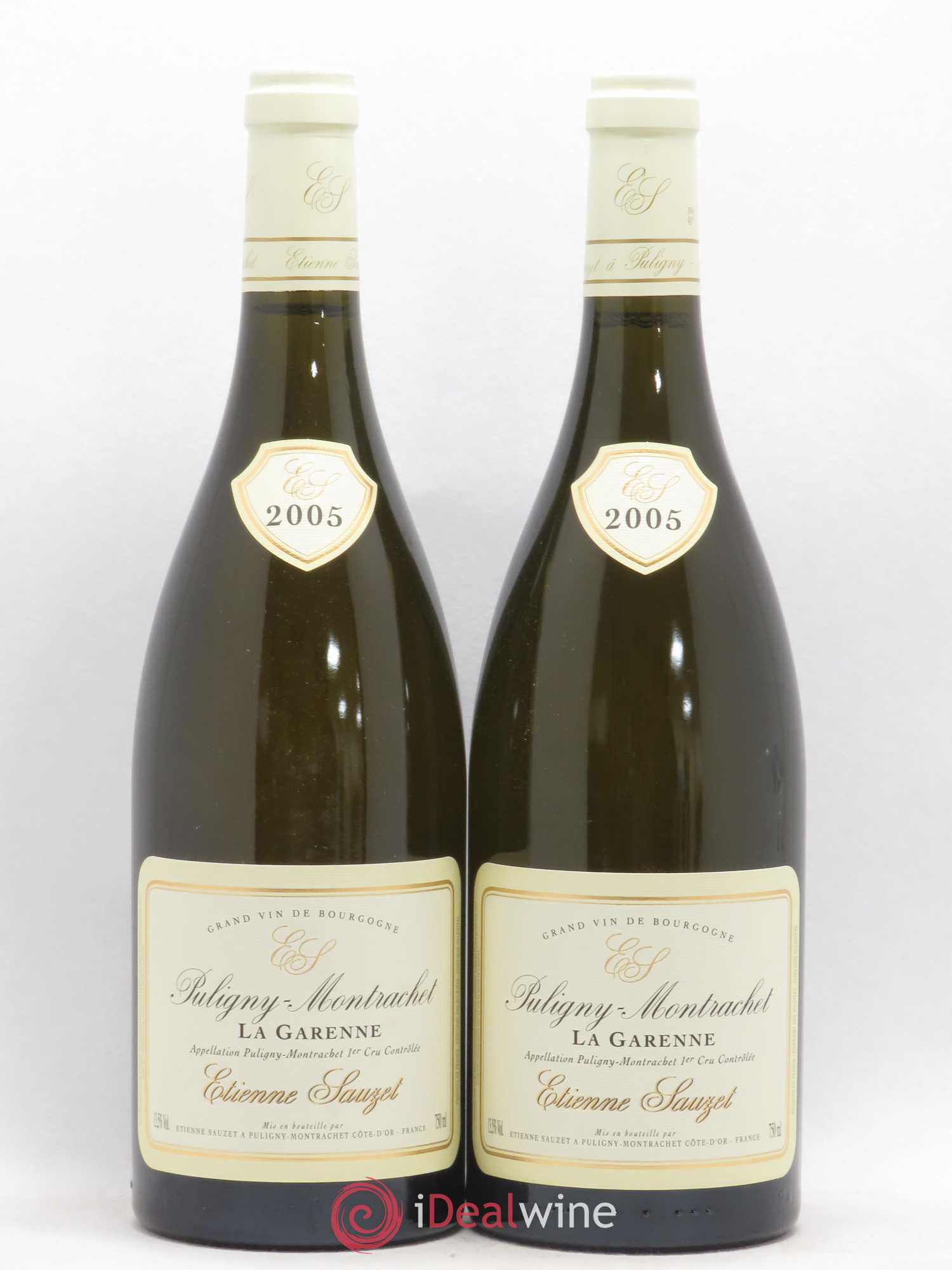 Puligny-Montrachet 1er Cru La Garenne Etienne Sauzet 2005 - Lot de 2 bouteilles - 0