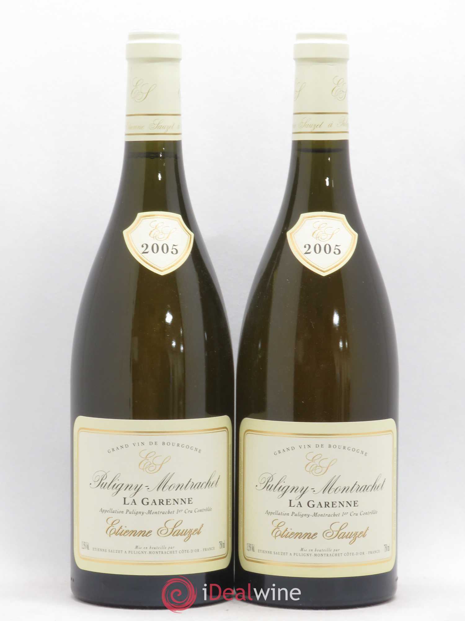 Puligny-Montrachet 1er Cru La Garenne Etienne Sauzet 2005 - Lot de 2 bouteilles - 0