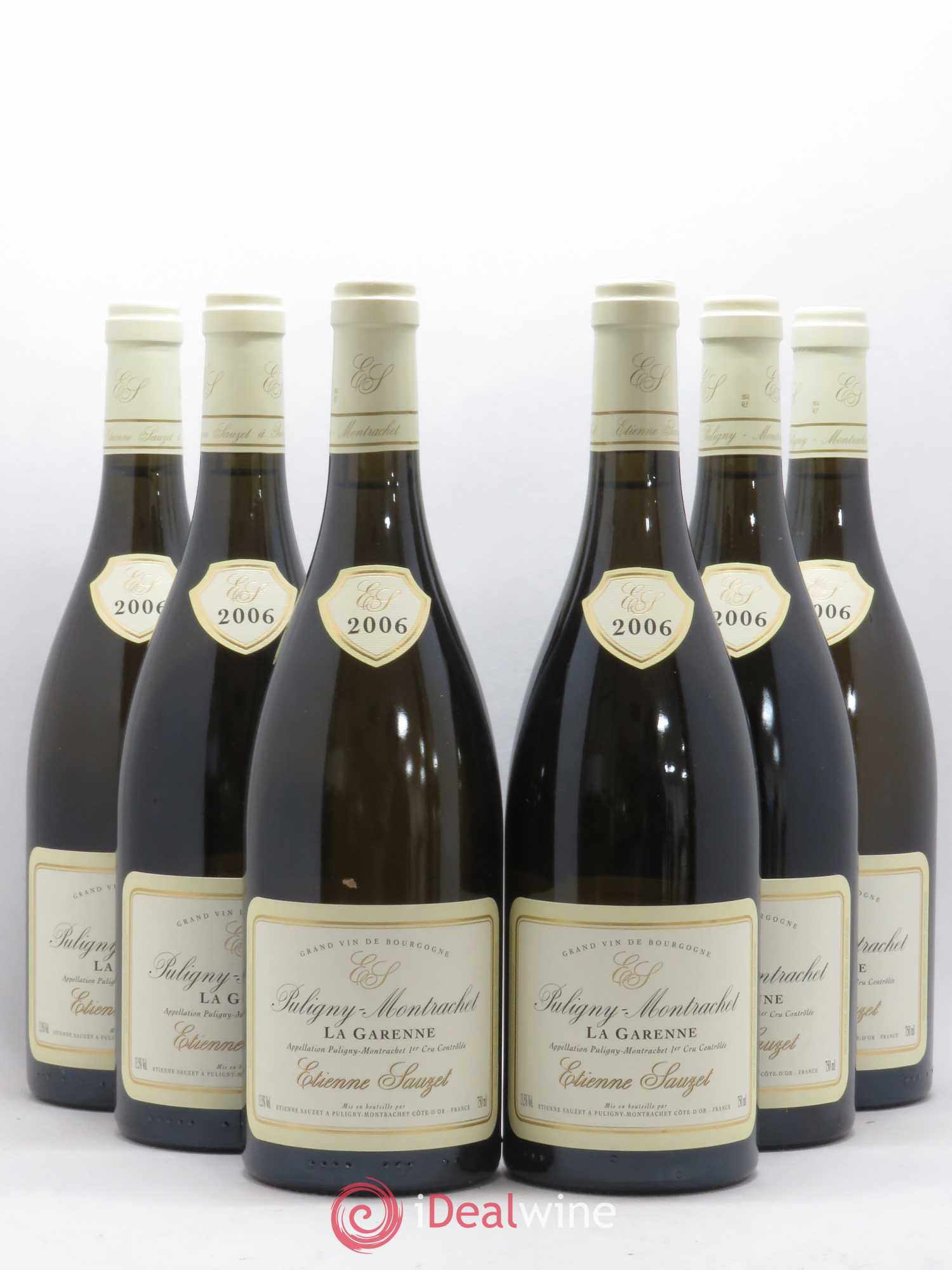 Puligny-Montrachet 1er Cru La Garenne Etienne Sauzet 2006 - Lot de 6 bouteilles - 0