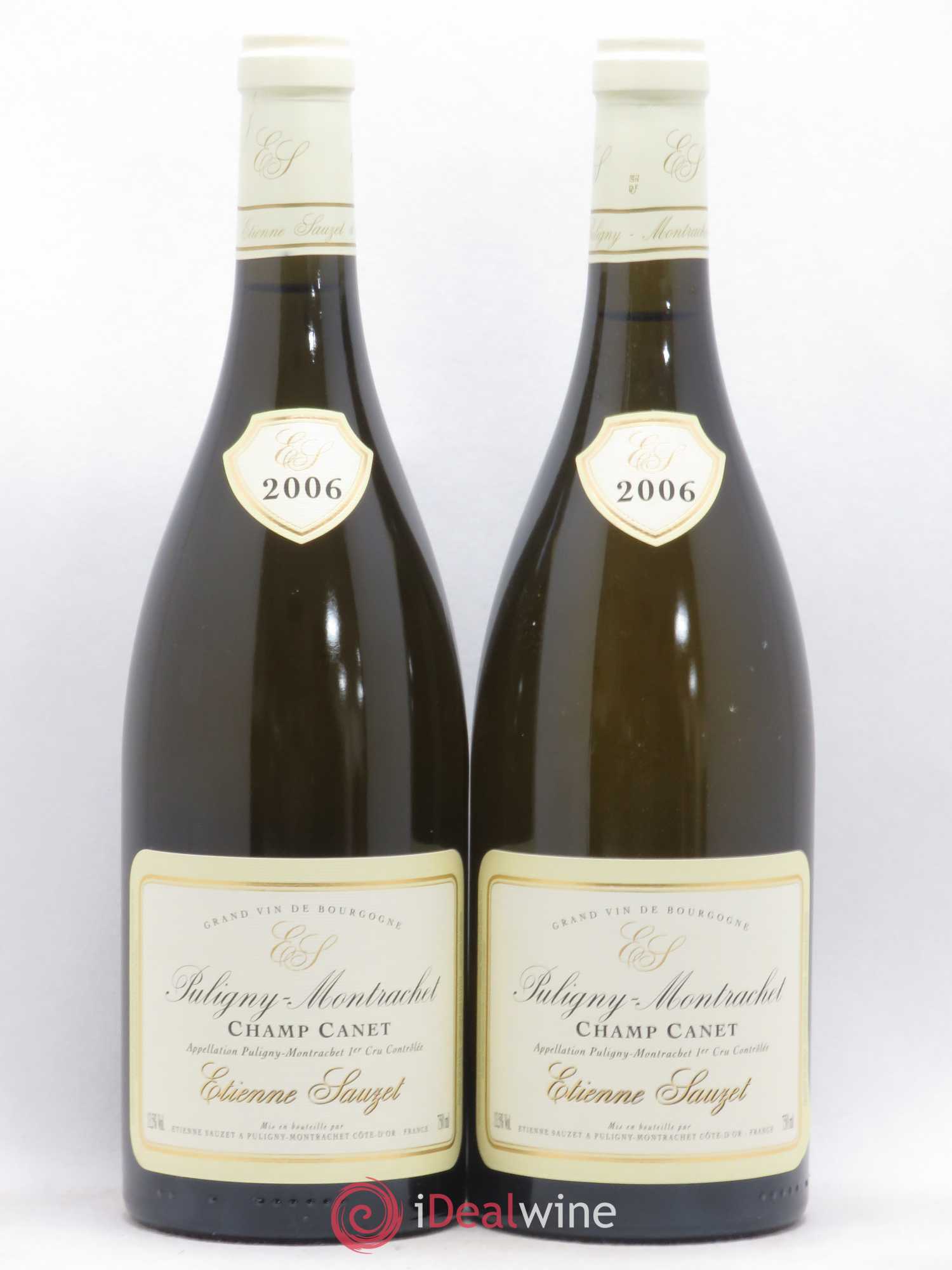 Puligny-Montrachet 1er Cru Champ Canet Etienne Sauzet 2006 - Lot de 2 bouteilles - 0