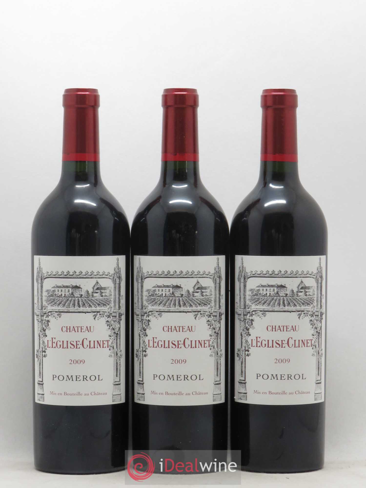 Château l' Église Clinet 2009 - Lot de 6 bouteilles - 1