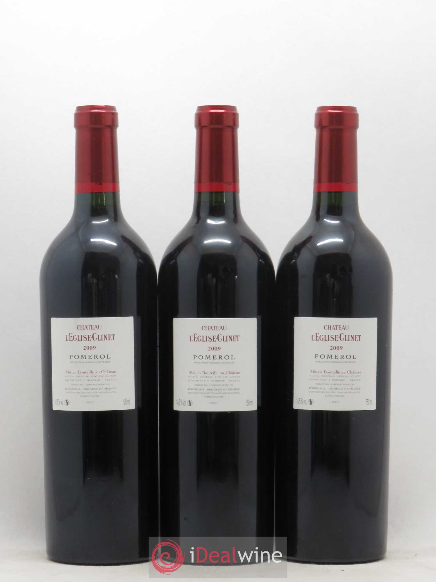 Château l' Église Clinet 2009 - Lot de 6 bouteilles - 2