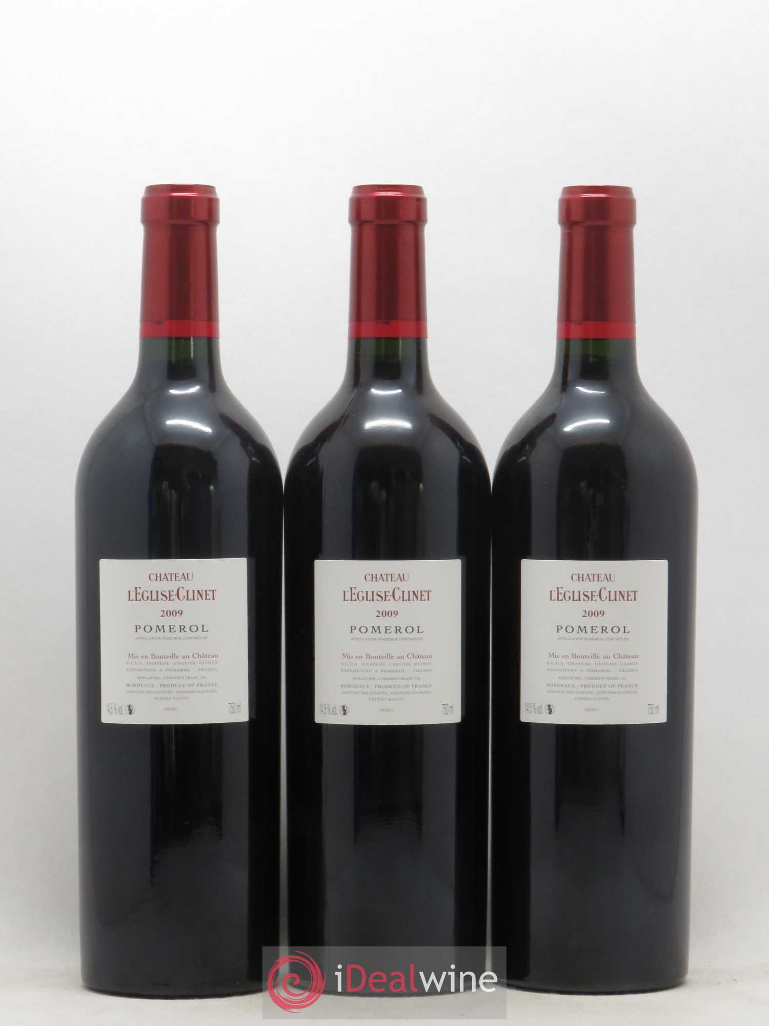 Château l' Église Clinet 2009 - Lot de 6 bouteilles - 4