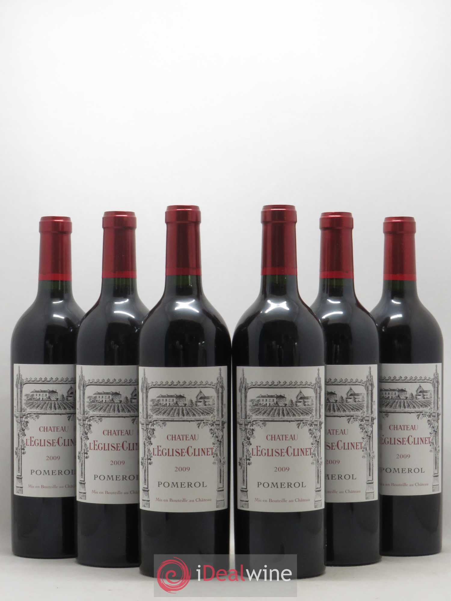 Château l' Église Clinet 2009 - Lot de 6 bouteilles - 0