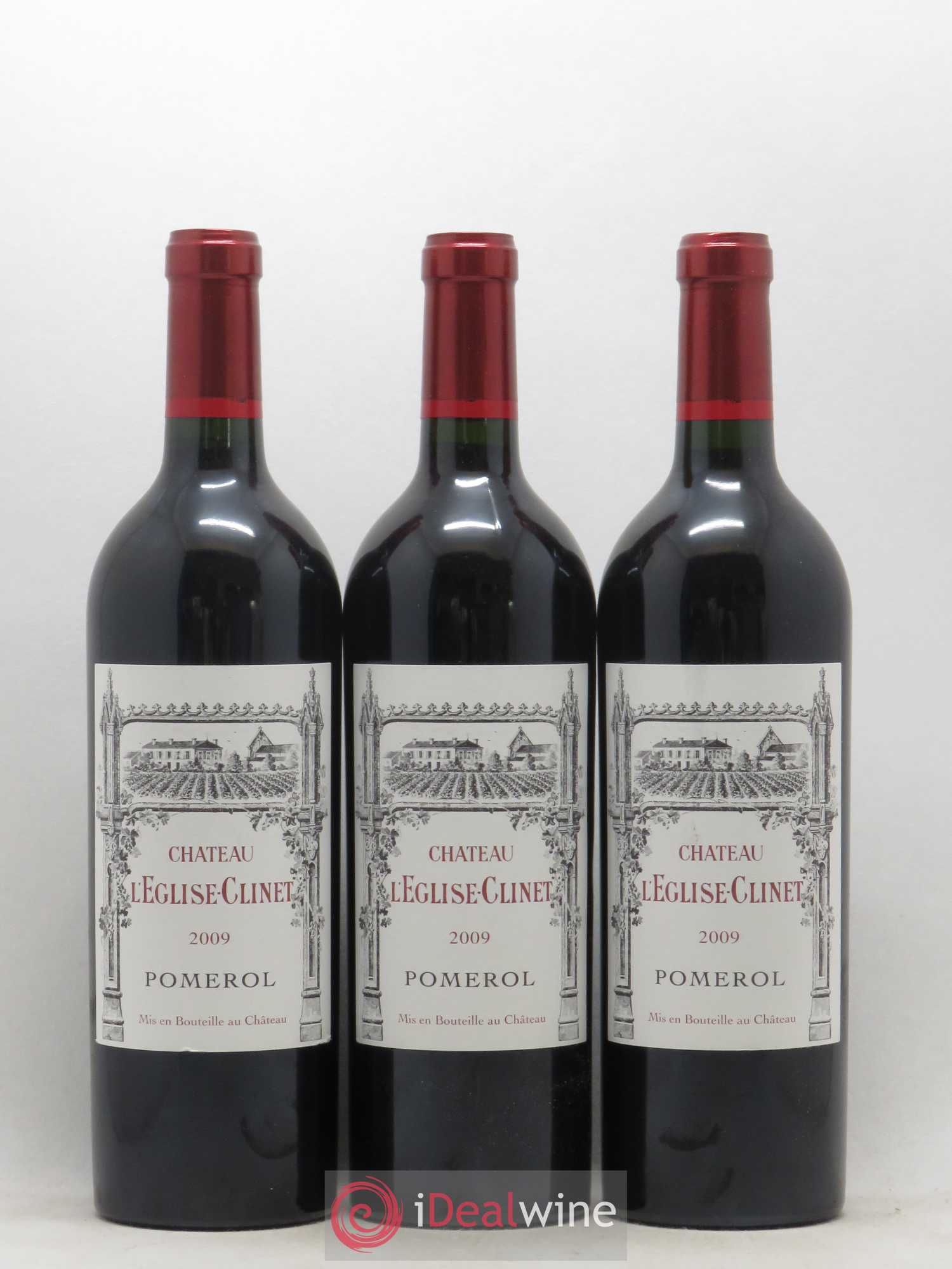 Château l' Église Clinet 2009 - Lot de 6 bouteilles - 1