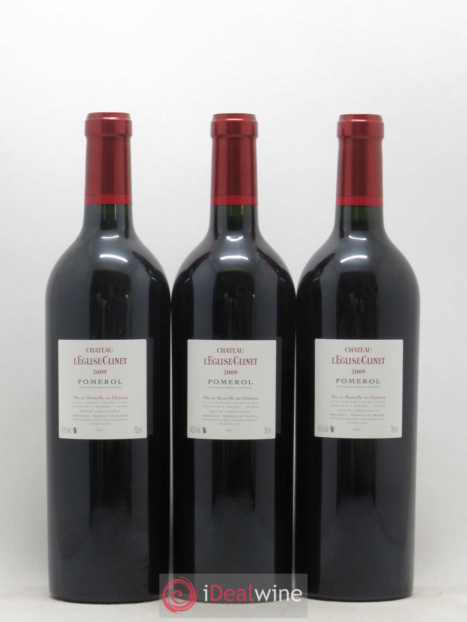 Château l' Église Clinet 2009 - Lot de 6 bouteilles - 2