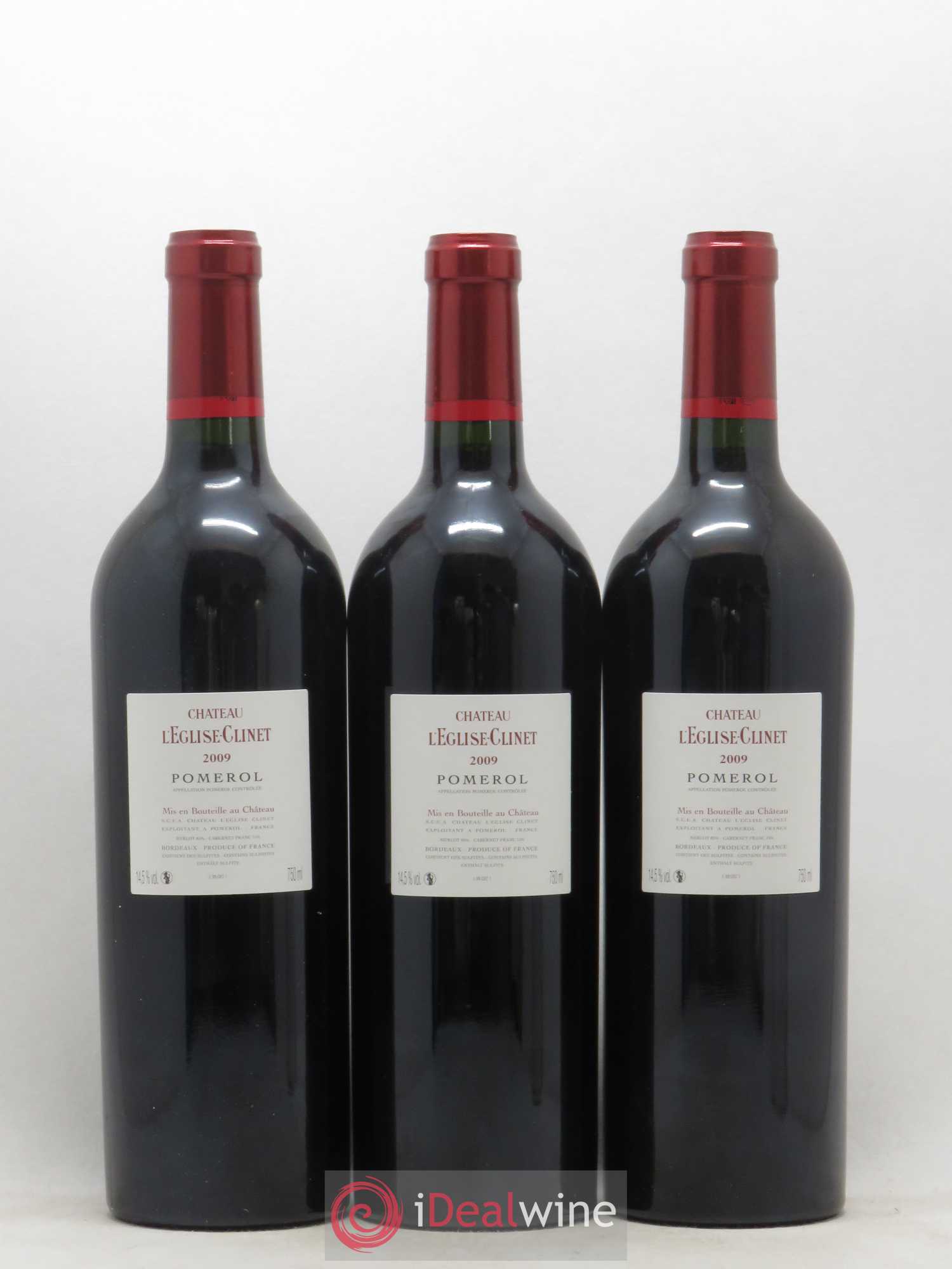Château l' Église Clinet 2009 - Lot de 6 bouteilles - 4
