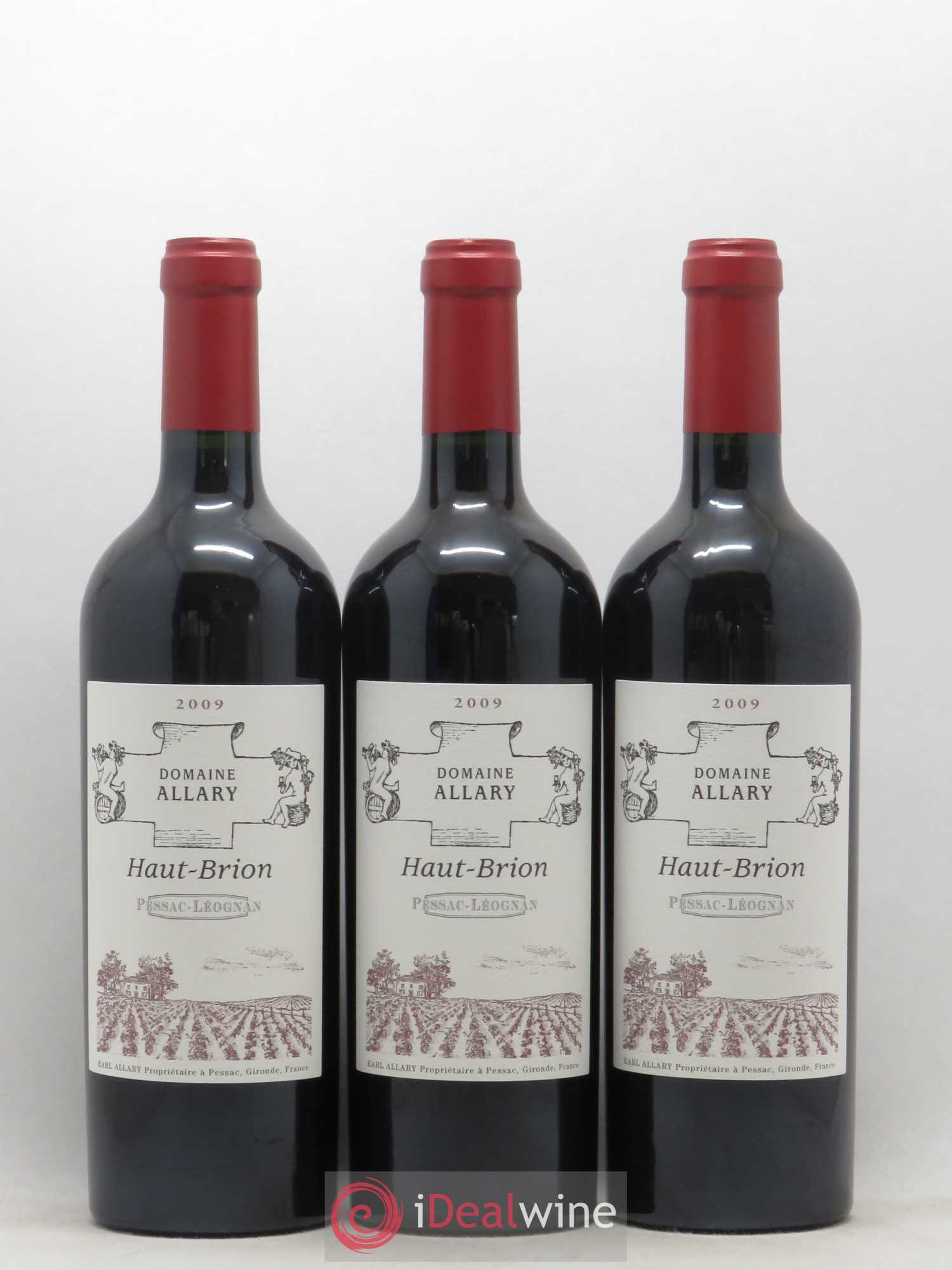 Domaine Allary Haut-Brion 2009 - Lot de 12 bouteilles - 1