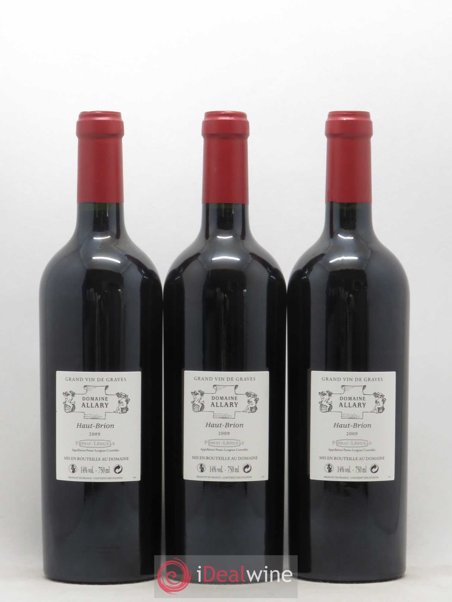 Domaine Allary Haut-Brion 2009 - Lot de 12 bouteilles - 2