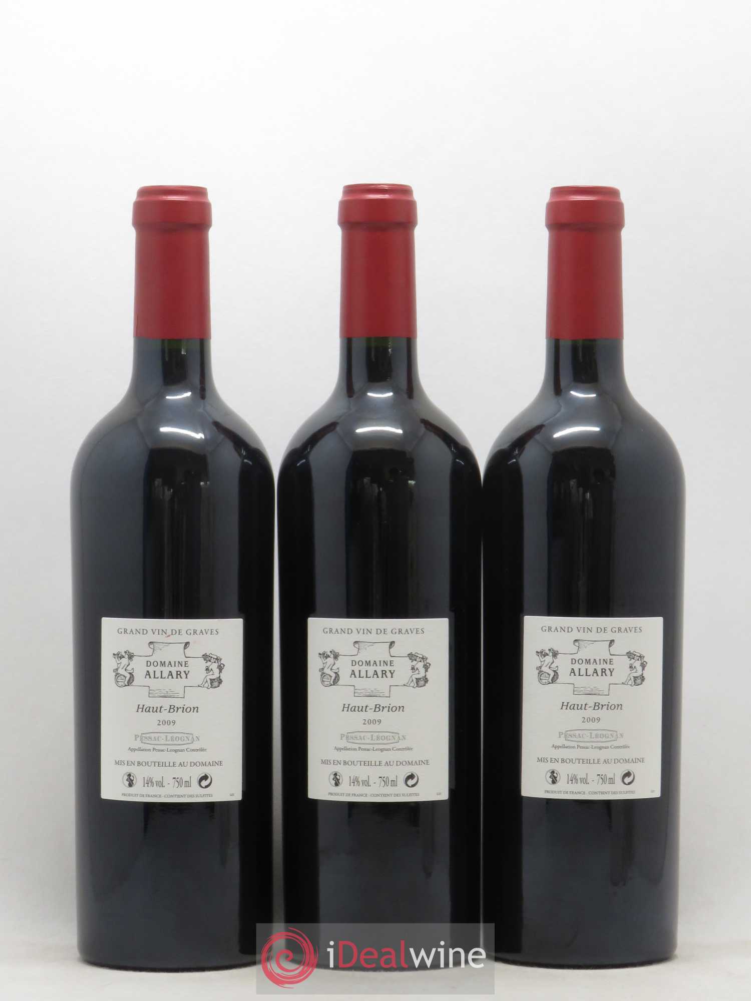 Domaine Allary Haut-Brion 2009 - Lot de 12 bouteilles - 4