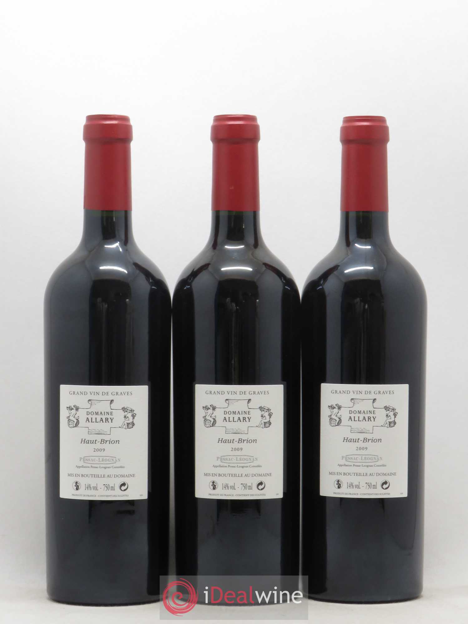 Domaine Allary Haut-Brion 2009 - Lot de 12 bouteilles - 8