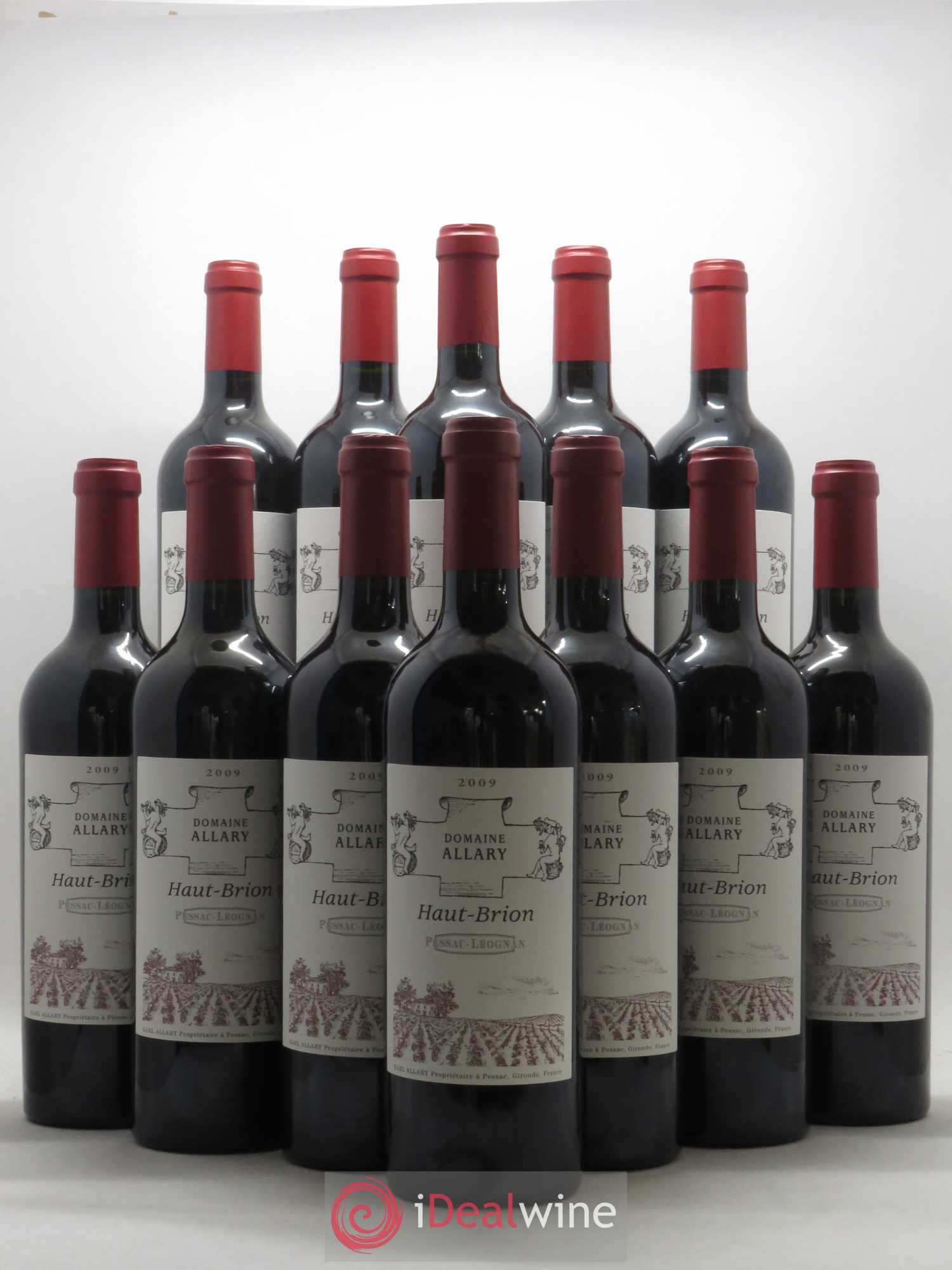 Domaine Allary Haut-Brion 2009 - Lot de 12 bouteilles - 0
