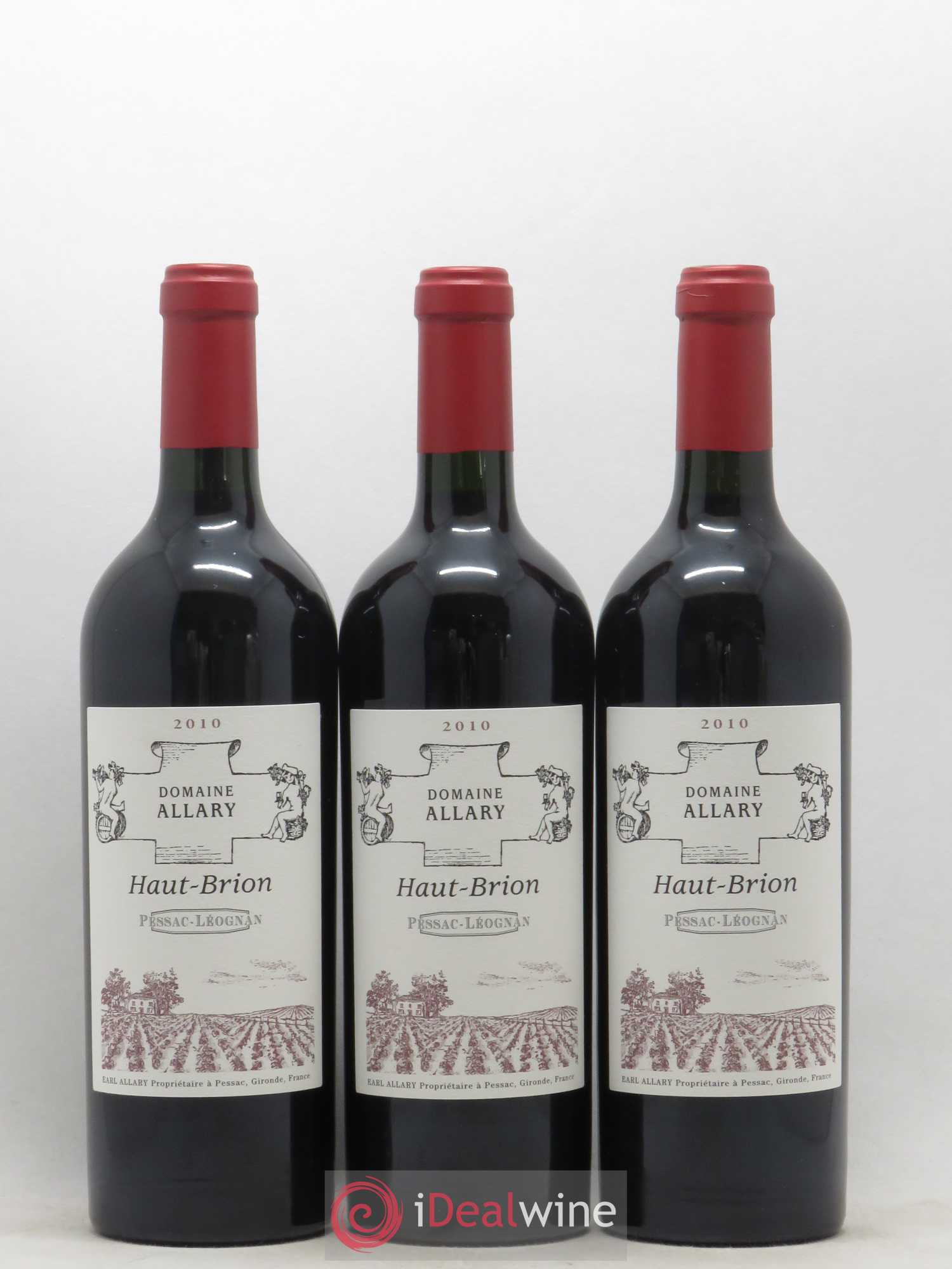 Domaine Allary Haut-Brion 2010 - Lot de 12 bouteilles - 1
